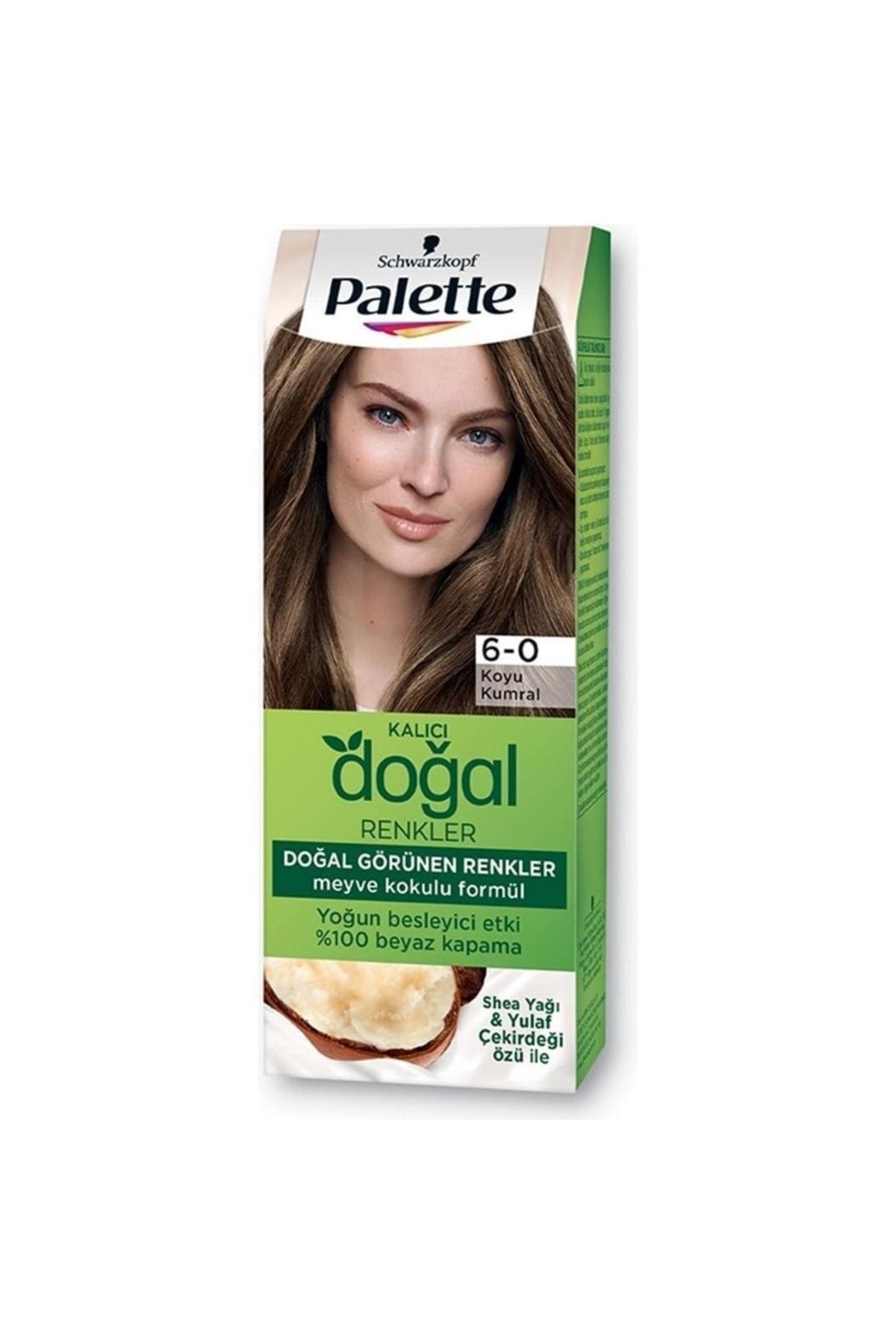 Palette Doğal Renkler 6-0 Koyu Kumral
