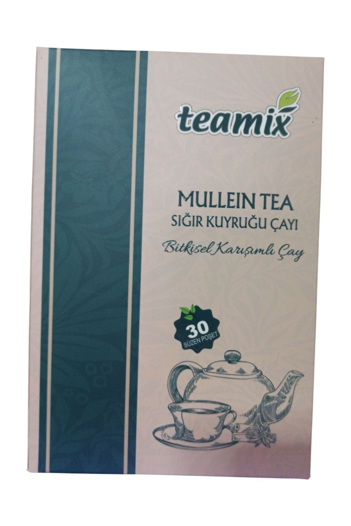 teamix Mullein Tea Sığır Kuyruğu Bitkisel Karışımlı 60 gr 30 Süzen Poşet