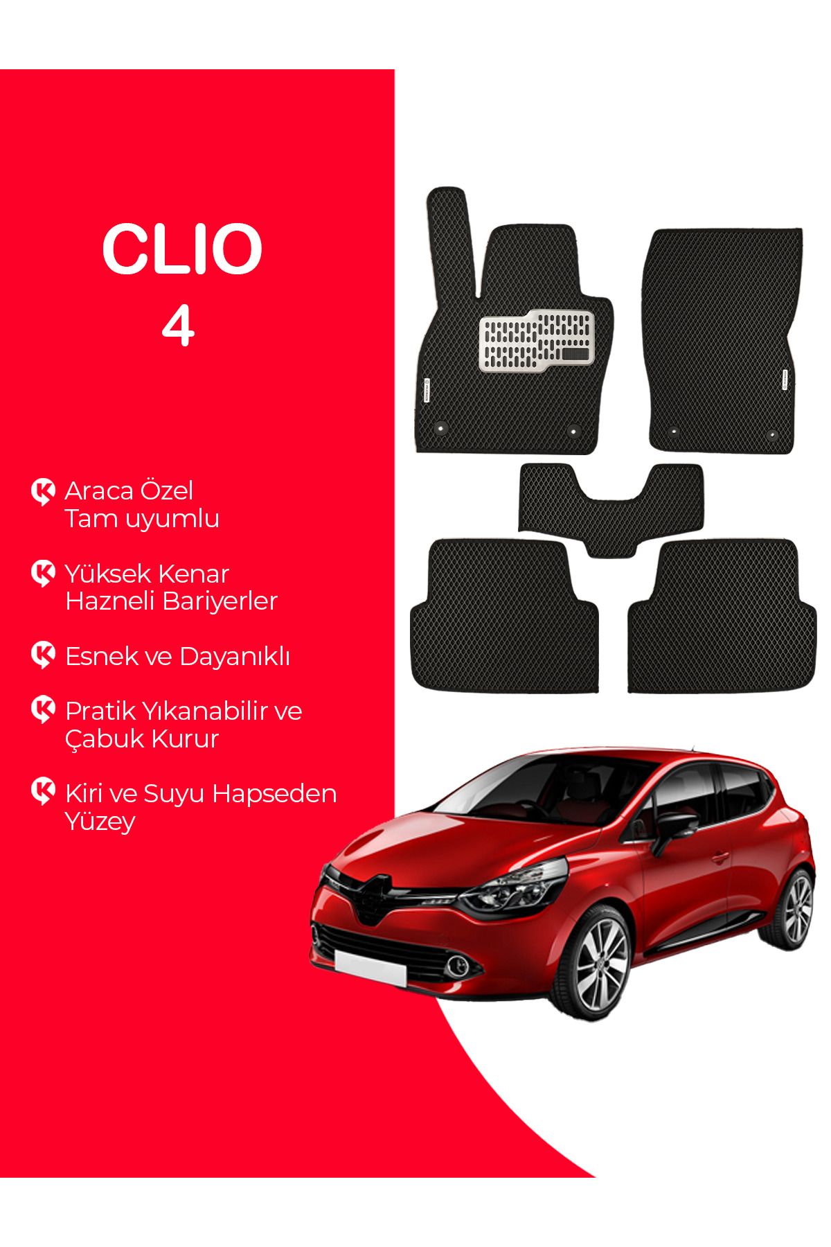 MOD10 Renault Clio 4 Hazneli Paspas Seti