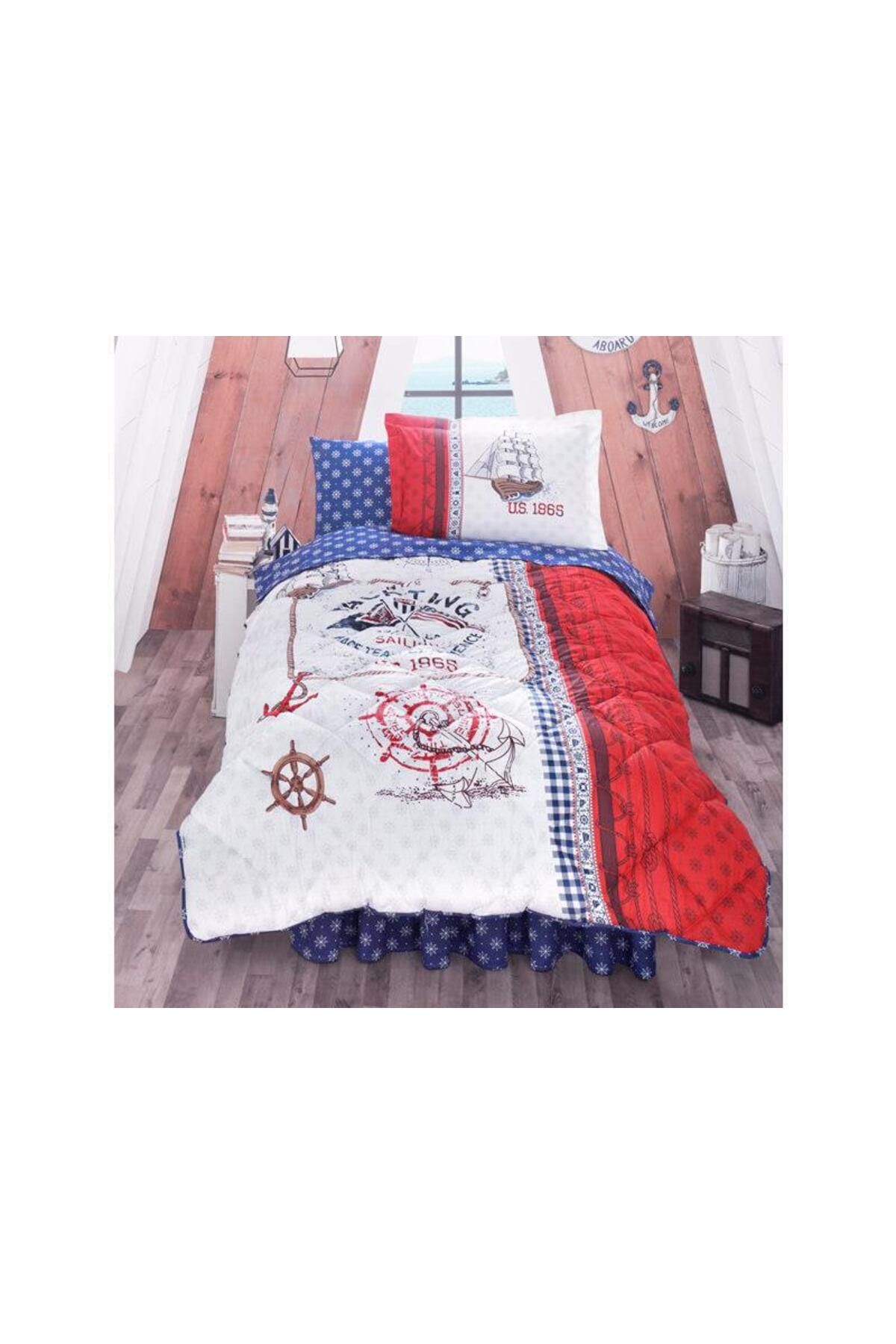 Clasy Ranforce Yorgan Silikon Tek Kişilik Tekli Alesta V1