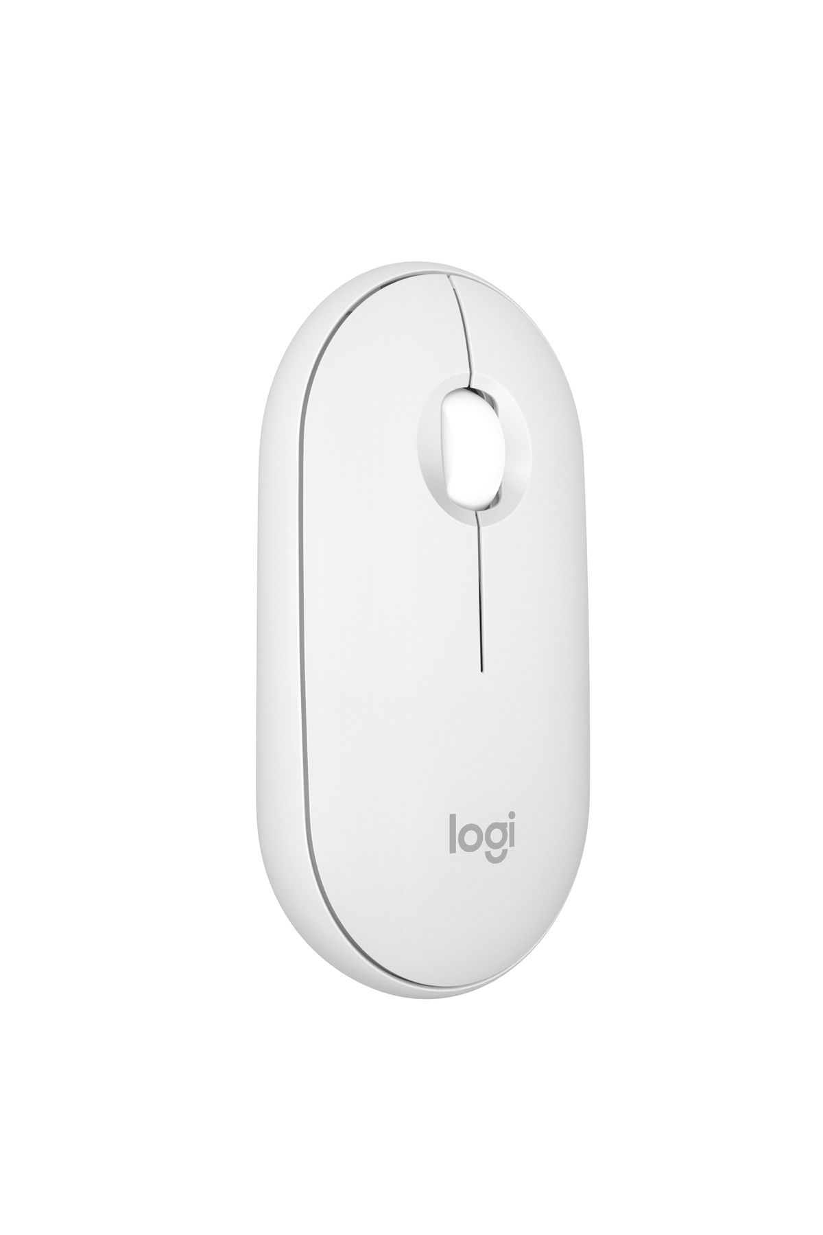 logitech M350s Pebble 2 Bluetooth Kablosuz Sessiz Kompakt Mouse - Beyaz