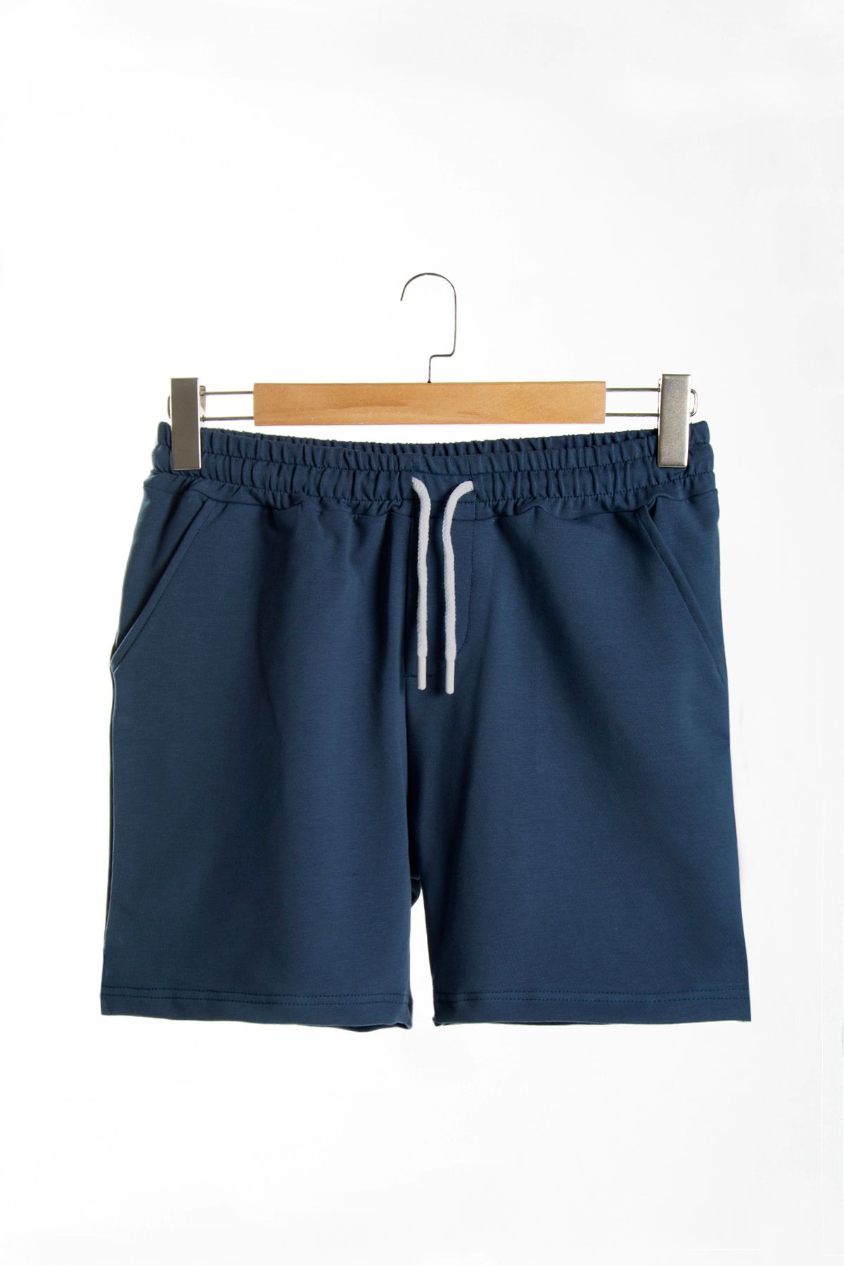 Terapi Men Erkek  Basic İndigo Mavi Regular Fit Şort & Bermuda