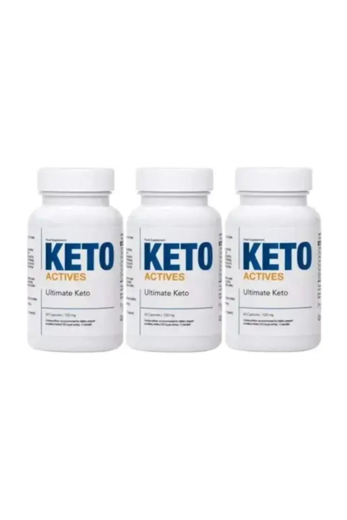Keto Actives Diyet Destekleyici 60'lı X 3 Adet