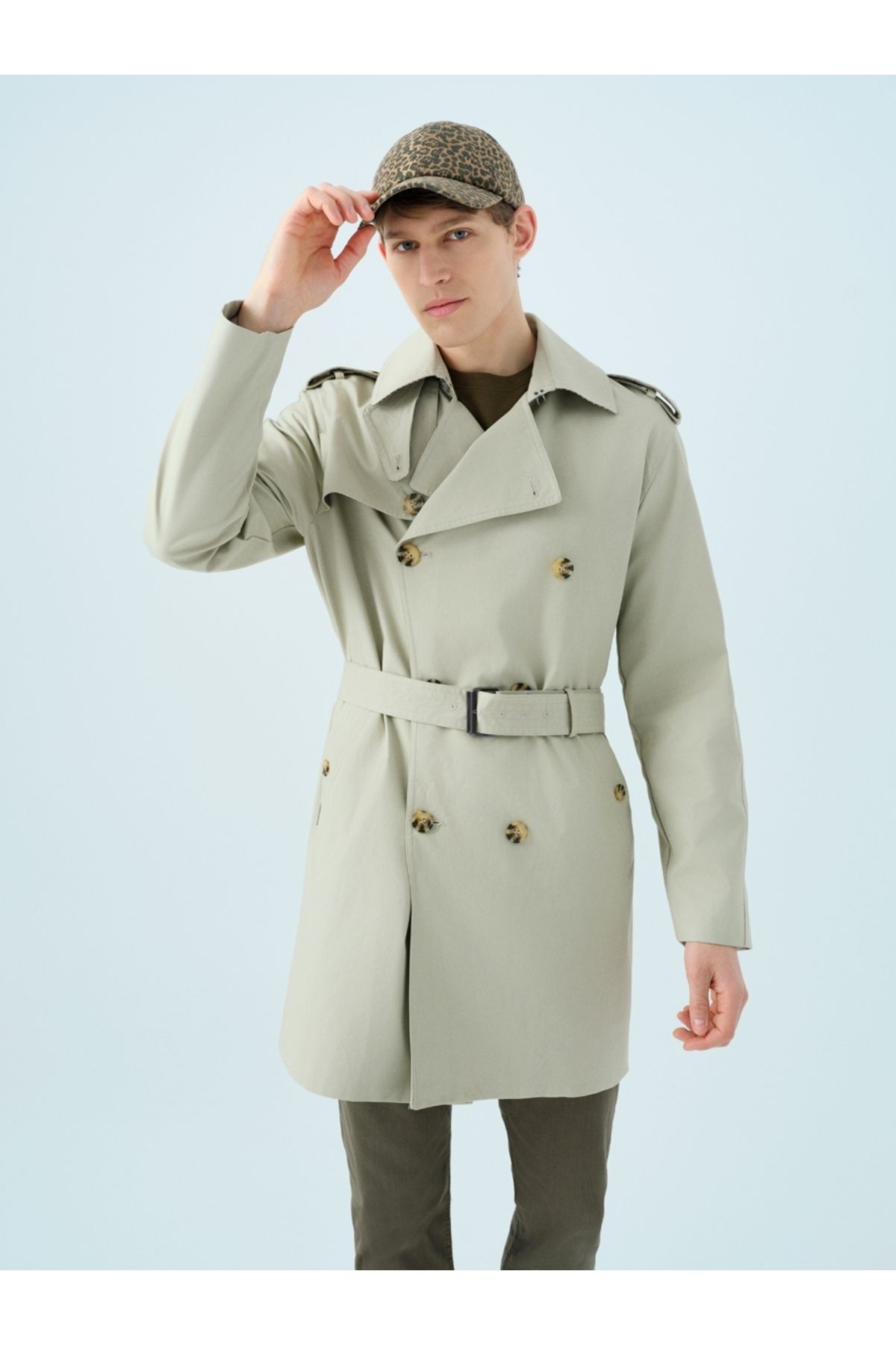 Loft Regular Fit Erkek Trenchcoat