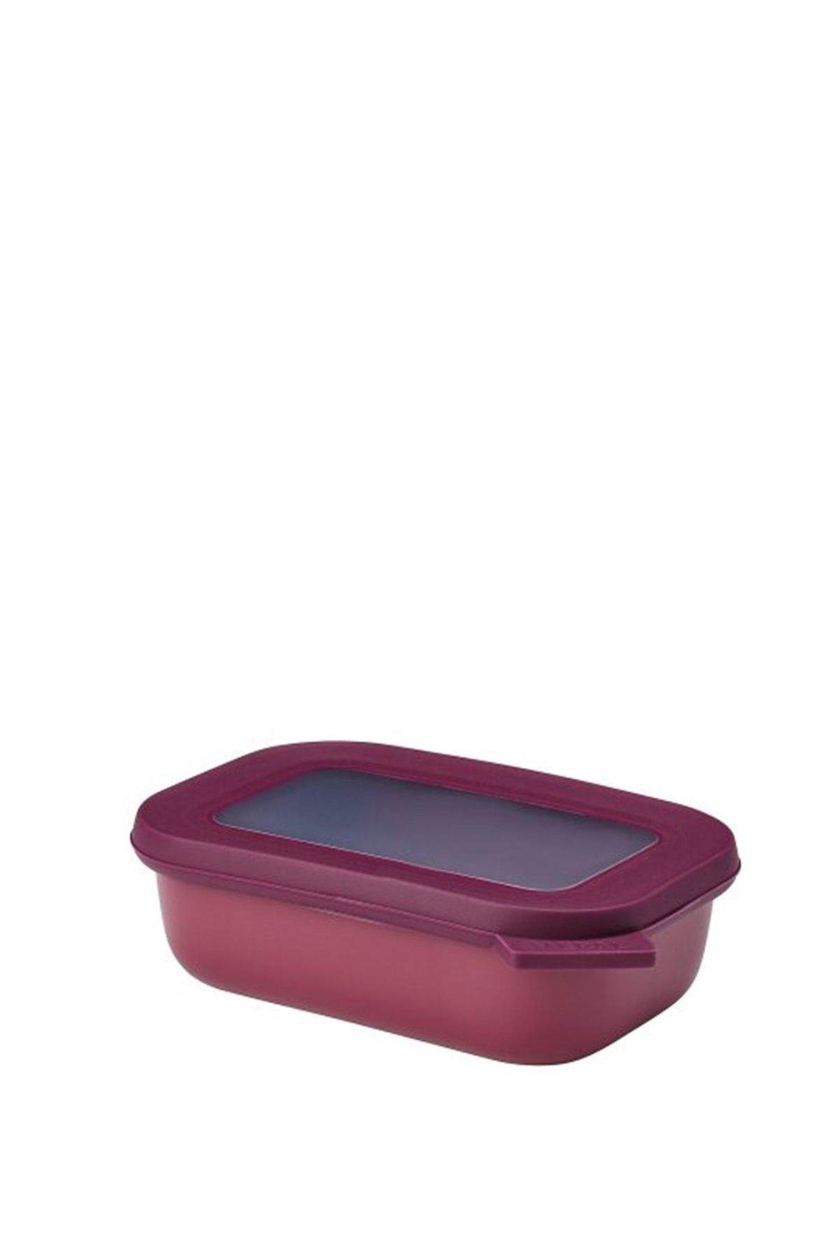 Mepal Multi Bowl Cirqula Rectangular Bordo Yemek Kabı 500 ml