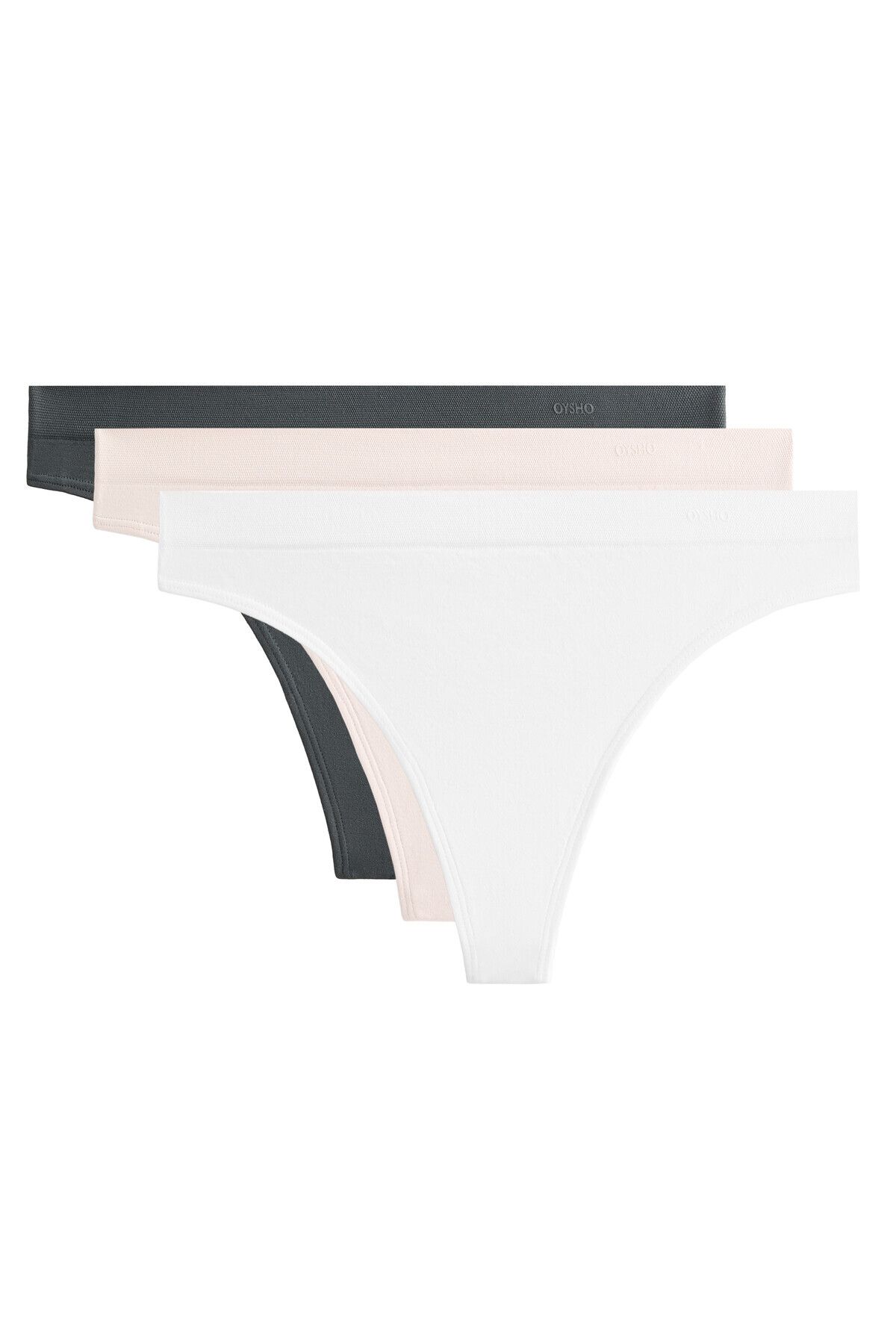 Oysho 3 adet seamless soft touch tanga külot