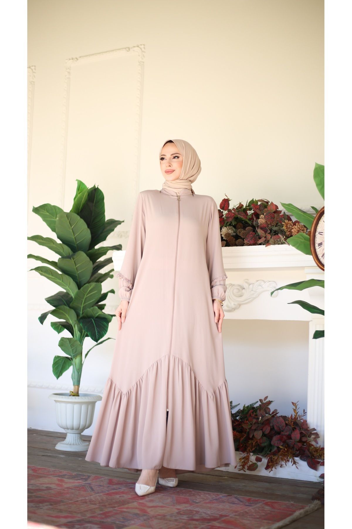 Moda İncir UMRELİK BÜZGÜLÜ FERACE
