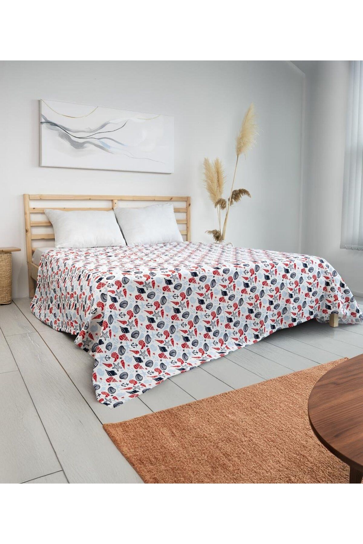 Menderes Home Cotton Collection Tek Kişilik Pike Deniz