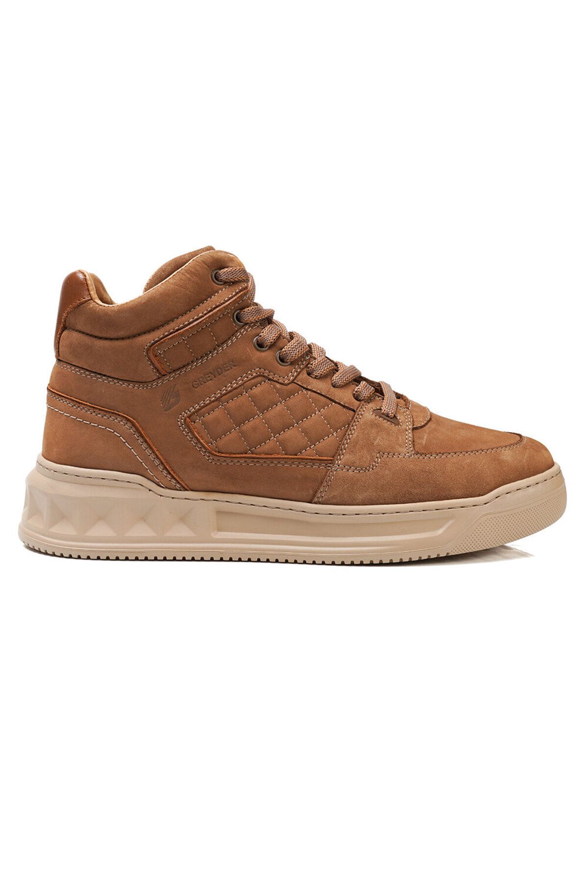 Greyder Erkek Deve Tüyü Hakiki Deri Sneaker Bot 3K1SB17001
