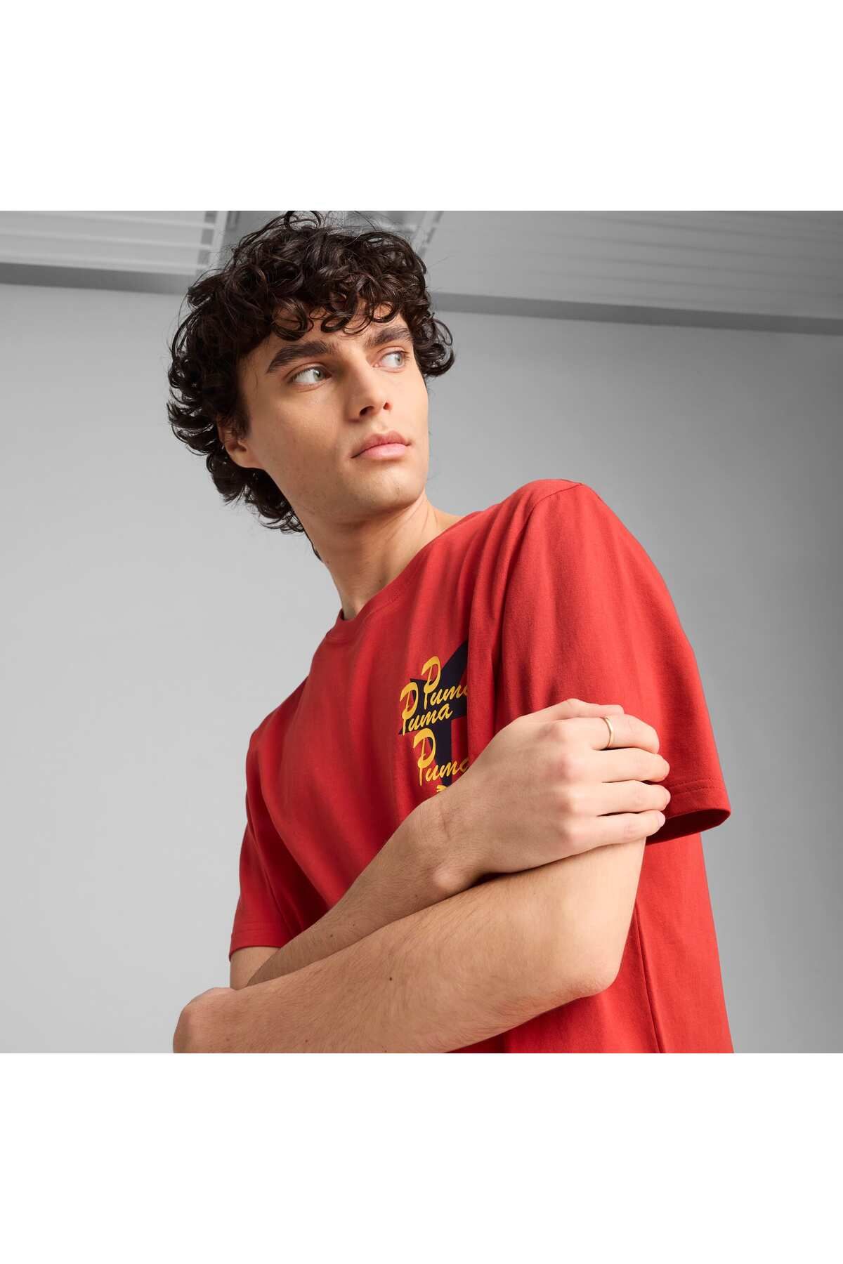 Puma ROAD TO UNITY Erkek Grafik Tişört