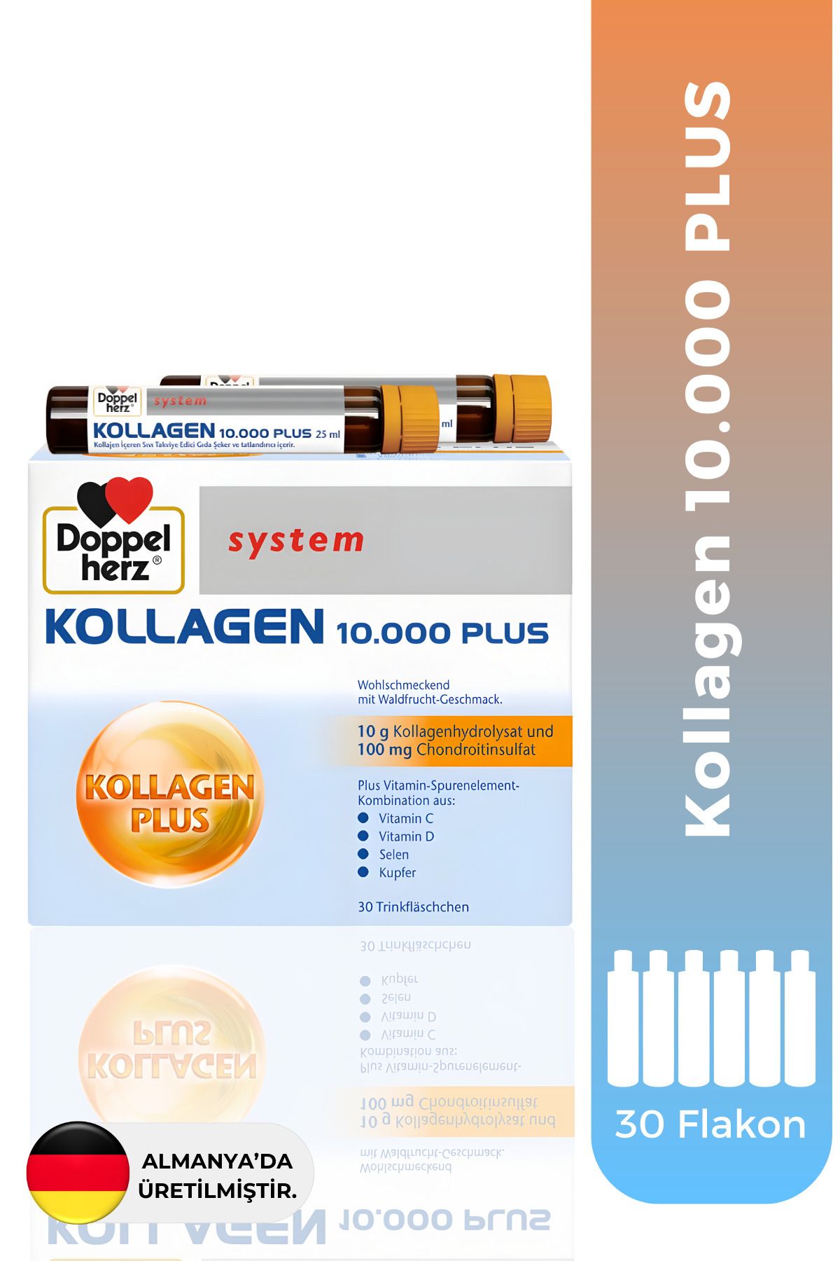 Doppelherz System Kollagen 10.000 Plus 30 X 25 ml Flakon