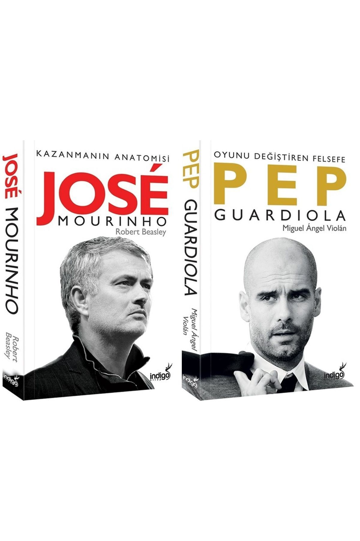 İndigo Kitap Jose Mourinho - Kazanmanın Anatomisi Pep Guardiola - Oyunu Değiştiren Felsefe 2 Kitap