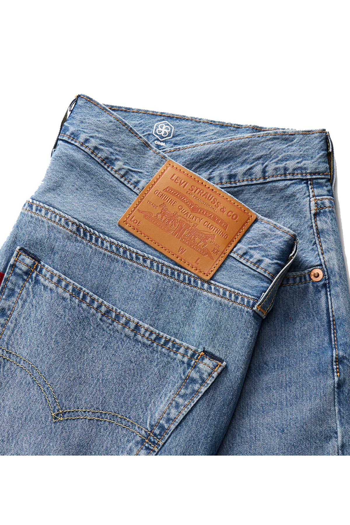 Levi's ® 501 Original Performance Cool Regular Fit Mens Jeans - Smooth