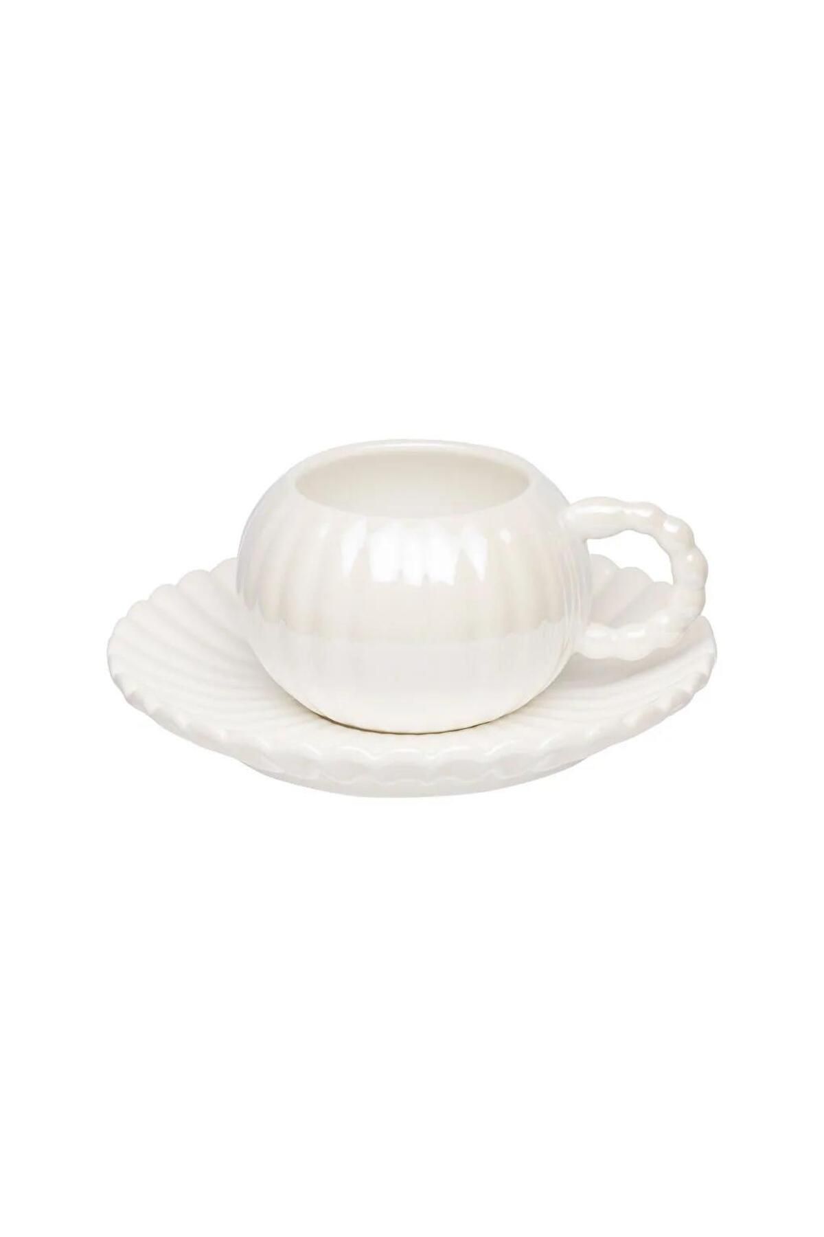LC Waikiki LCW HOME Pembe Tek Kişilik Porselen Kahve Fincan Takımı 220 Ml