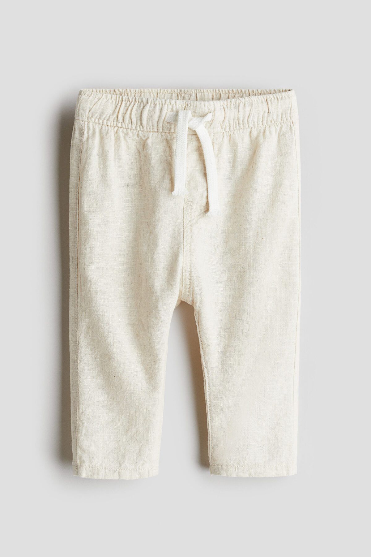 H&M Keten Karışımlı Jogger Pantolon