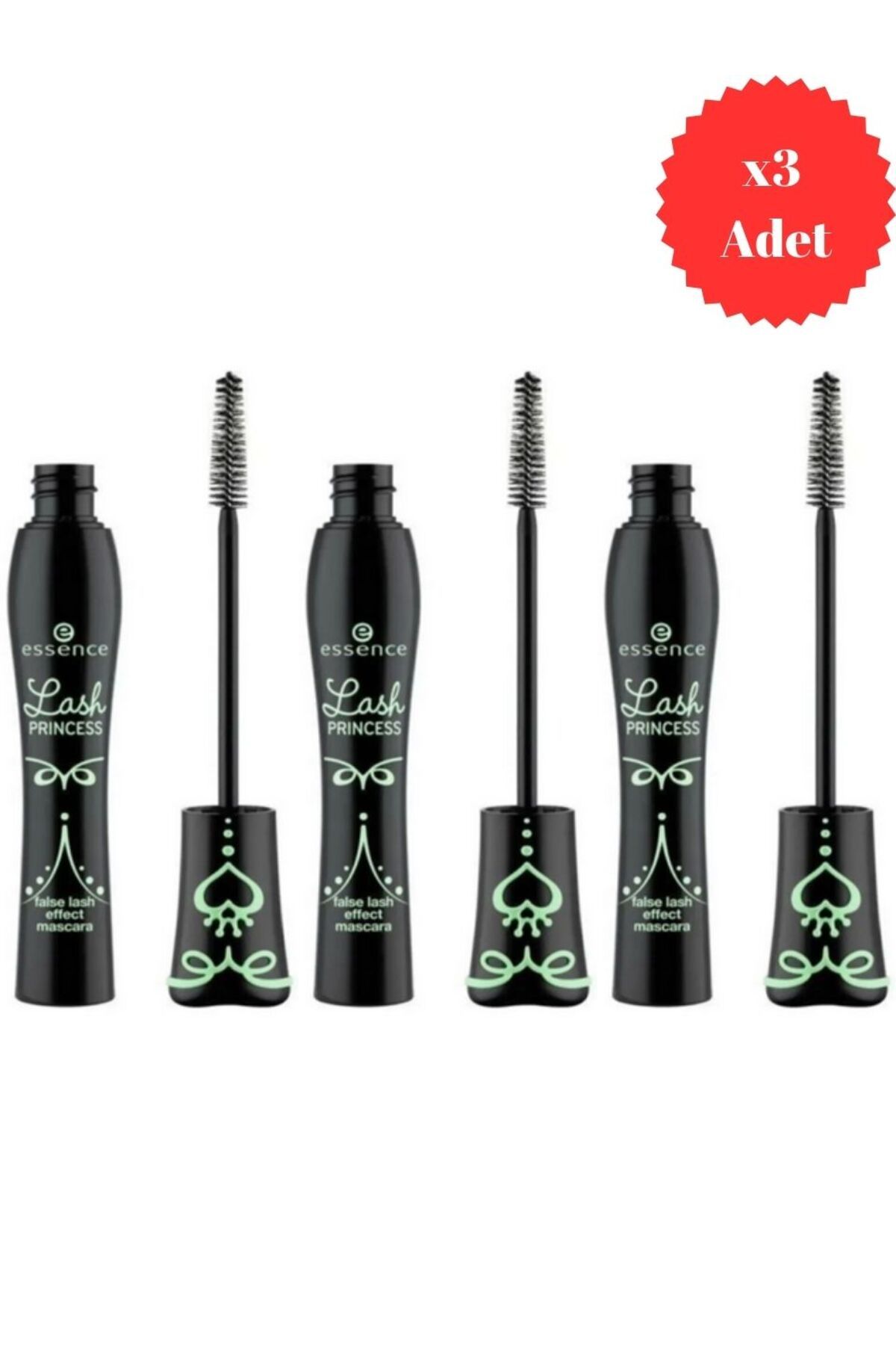 Essence Lash Princess False Lash Effect Maskara X 3 Adet