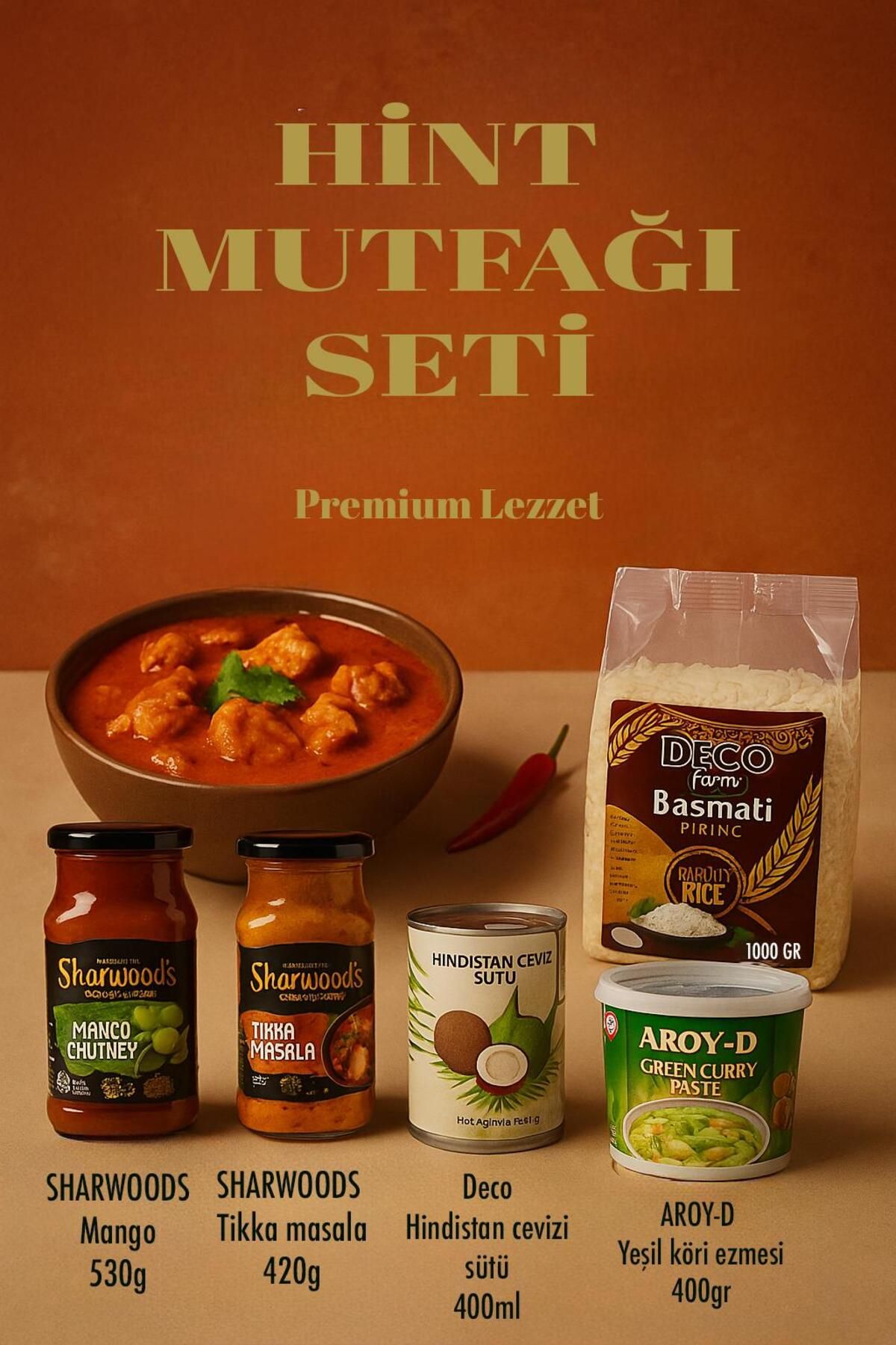 SUSHI FACTORY HİNT MUTFAĞI SETİ