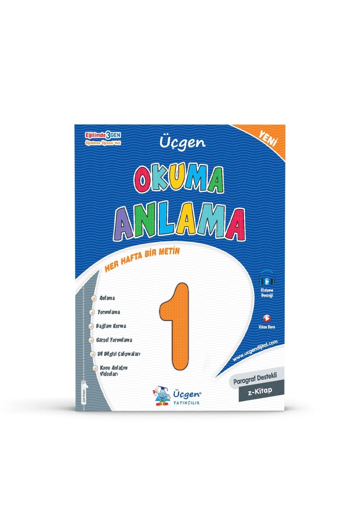 Üçgen Yayıncılık 1 Sınıf Türkçe Okuma Anlama
