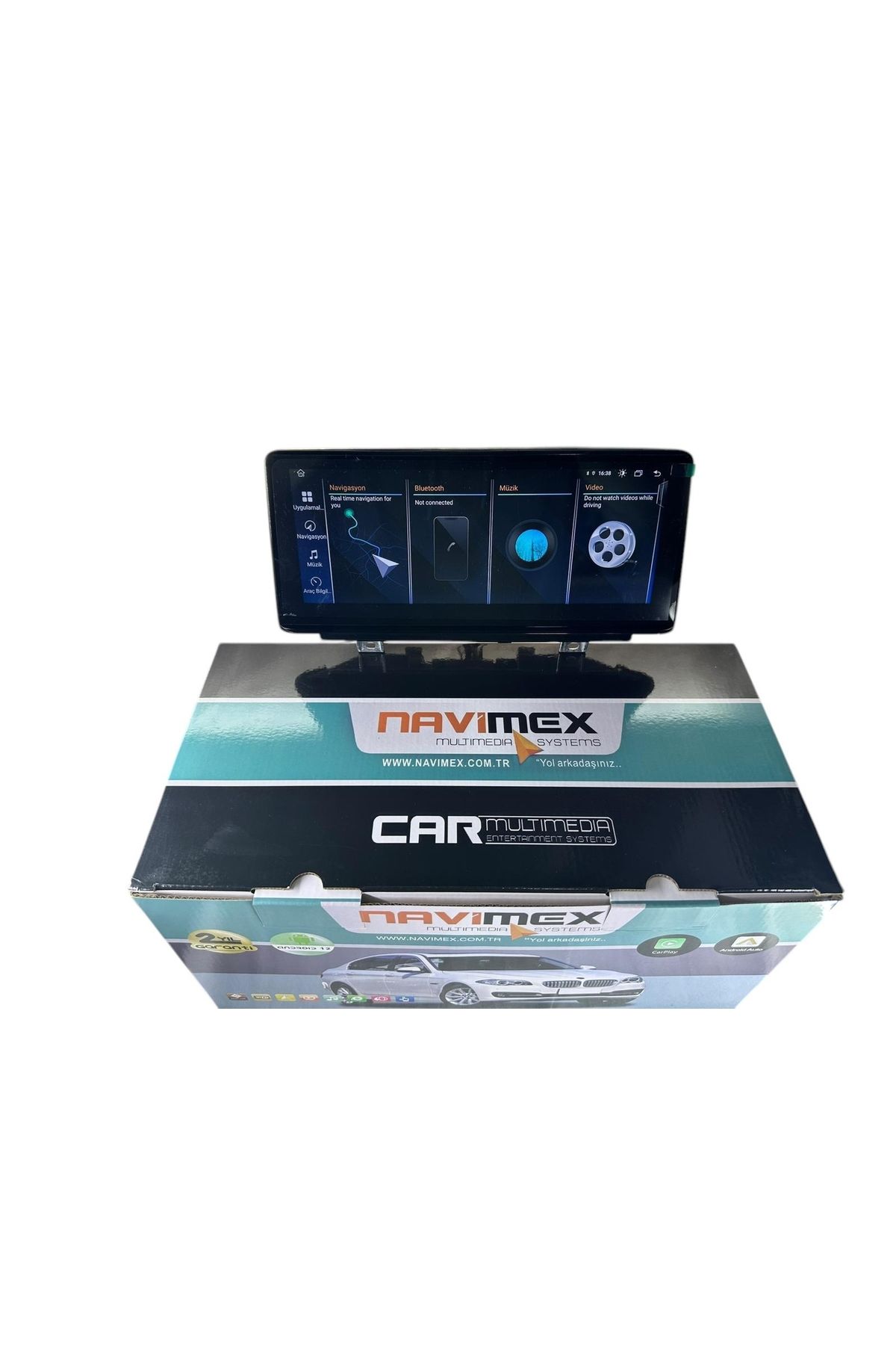 Navimex NAVİMEX BMW F10-F11 2013-2016 PROFESYONEL ANDROİD NBT EKRAN