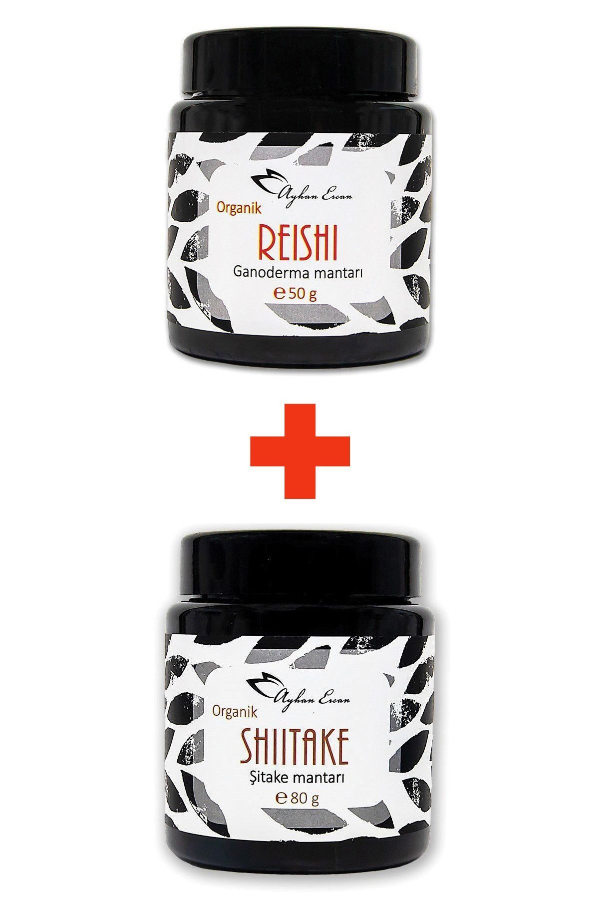 Ayhan Ercan Organik Reishi Ganoderma Mantarı + Organik Shiitake Mantarı