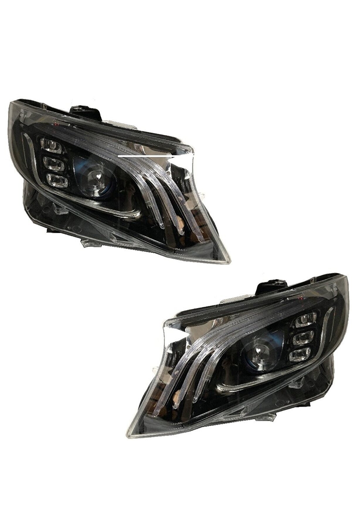 Mercedes Vito W447 Maybach Ön Far Seti Takımı Ledli