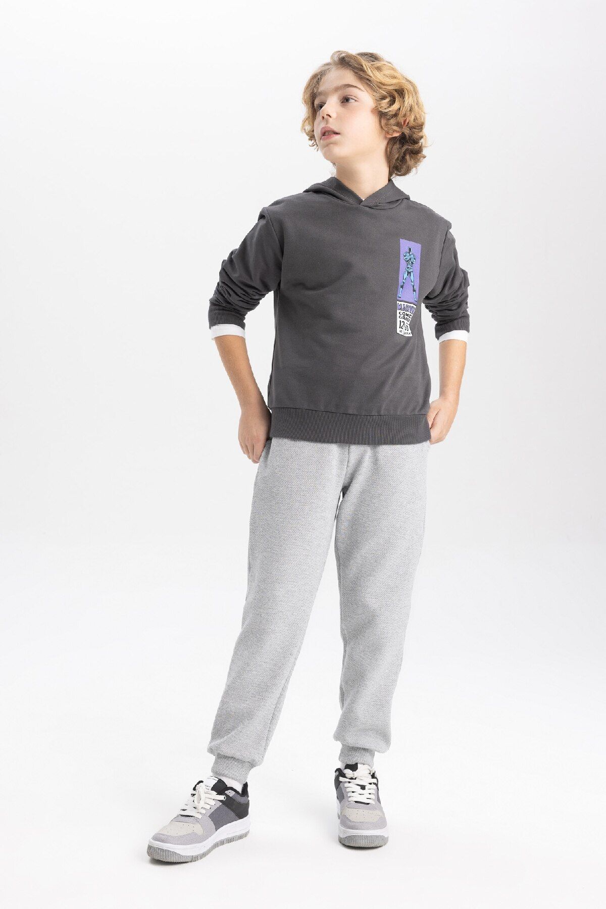 Defacto Erkek Çocuk Basic Düz Jogger Eşofman Altı B5753a824sp