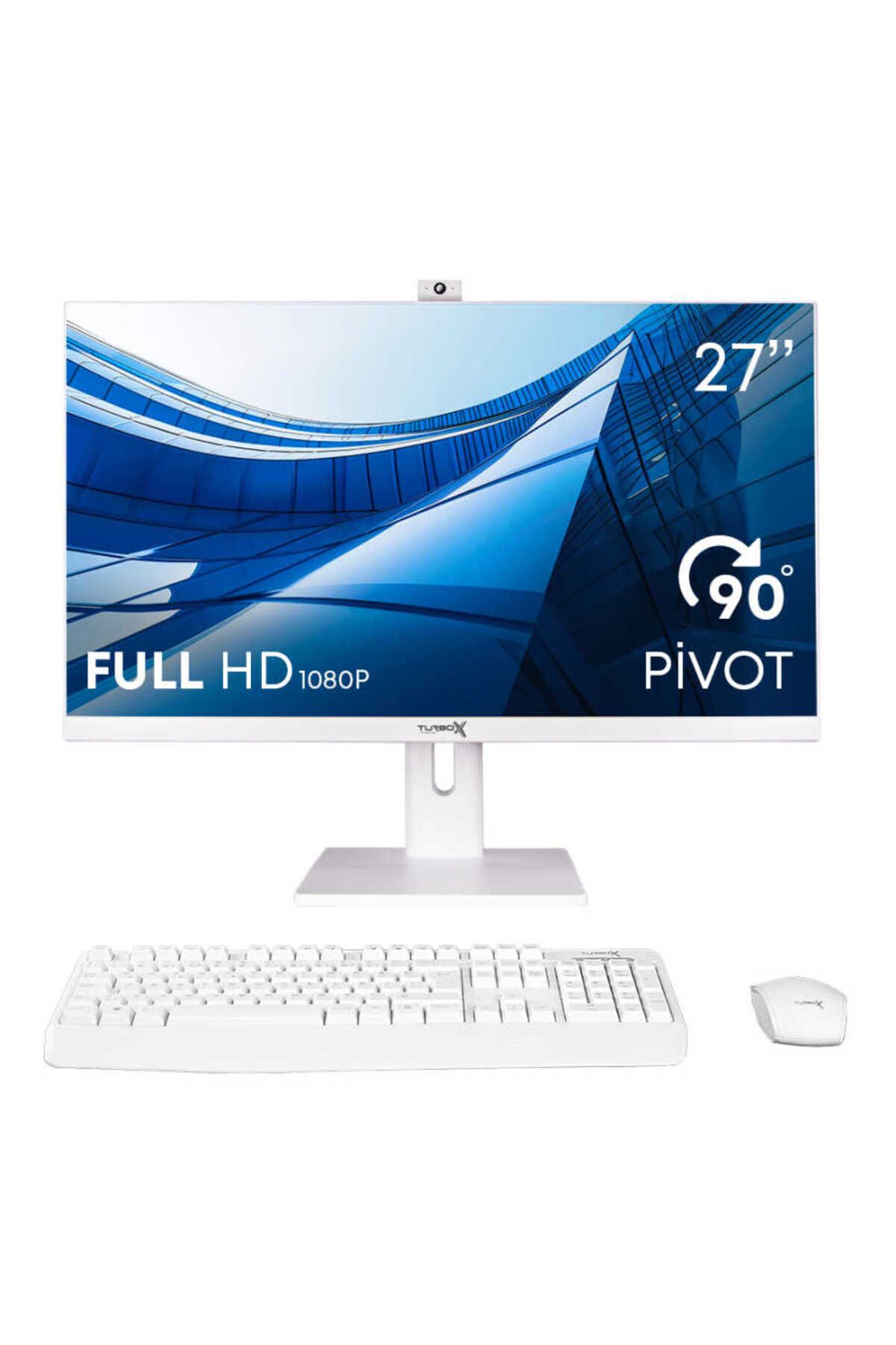 TURBOX Tax1054 Intel Core I5 4440 16gb Ram 512gb Ssd 27 Inç Fhd Bluetooth Webcam Wifi All In One Pc