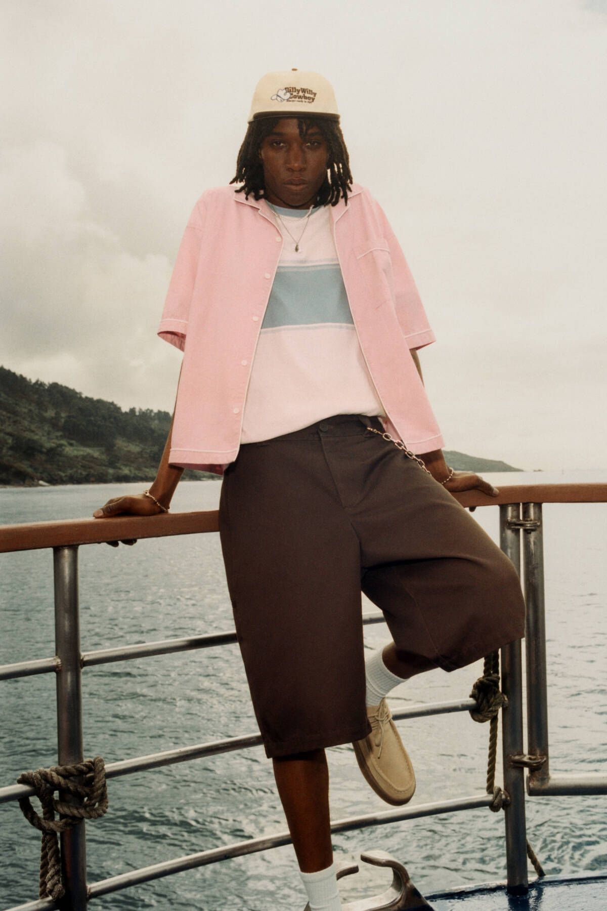 Pull & Bear Kısa kollu pijama gömlek