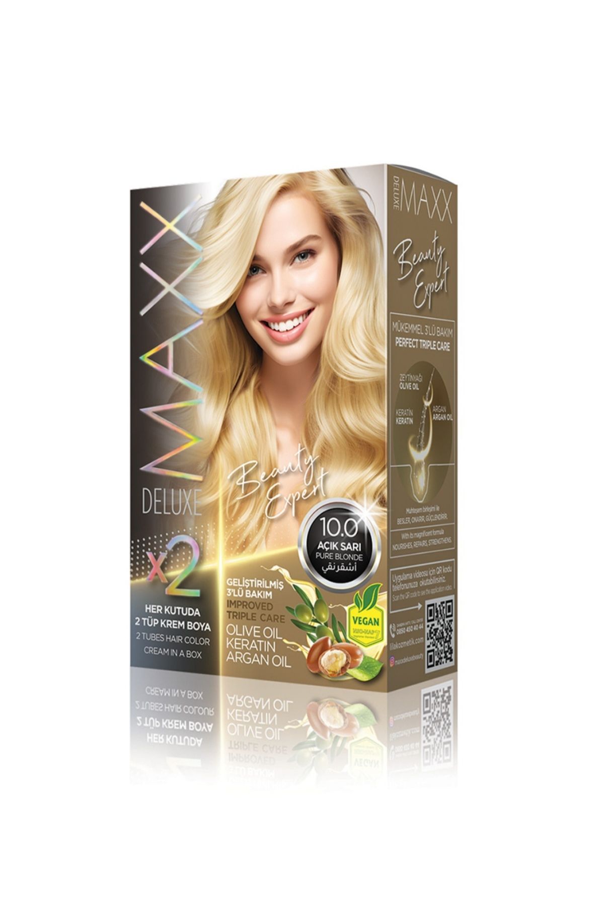 MAXX DELUXE 10,0 Açık Sarı Set Boya