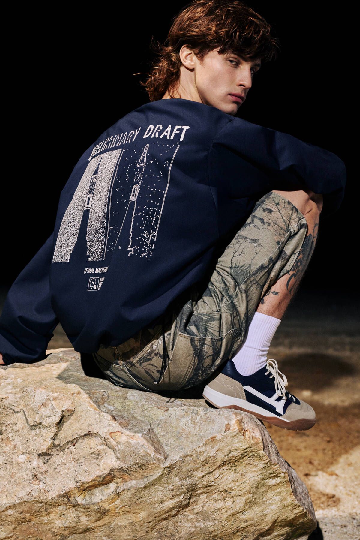 Pull & Bear Kalın tabanlı retro spor ayakkabı
