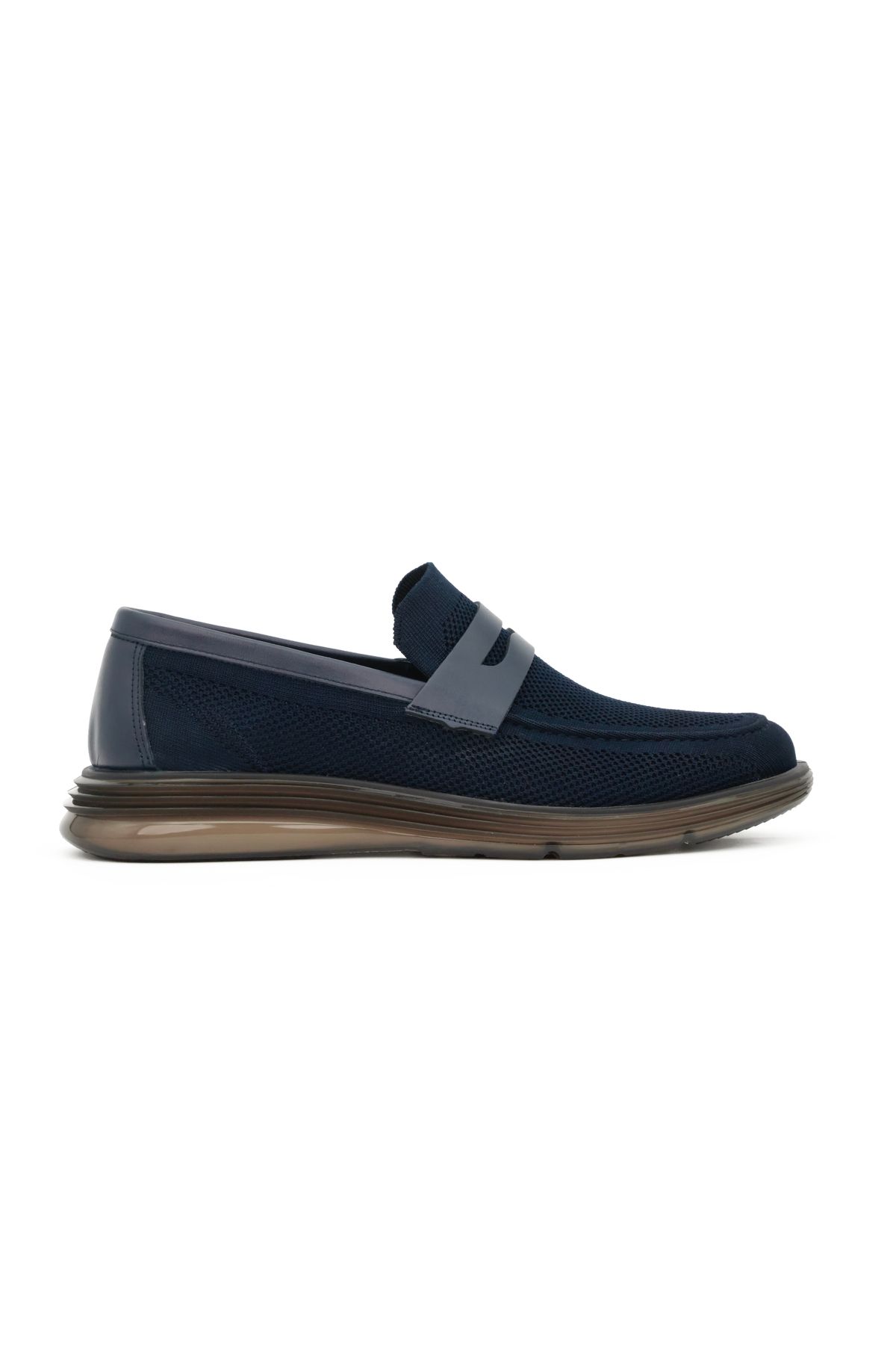 Tuna Triko Örme EVA/TPU Taban Loafer Model Erkek Ayakkabı - Tuna 3550