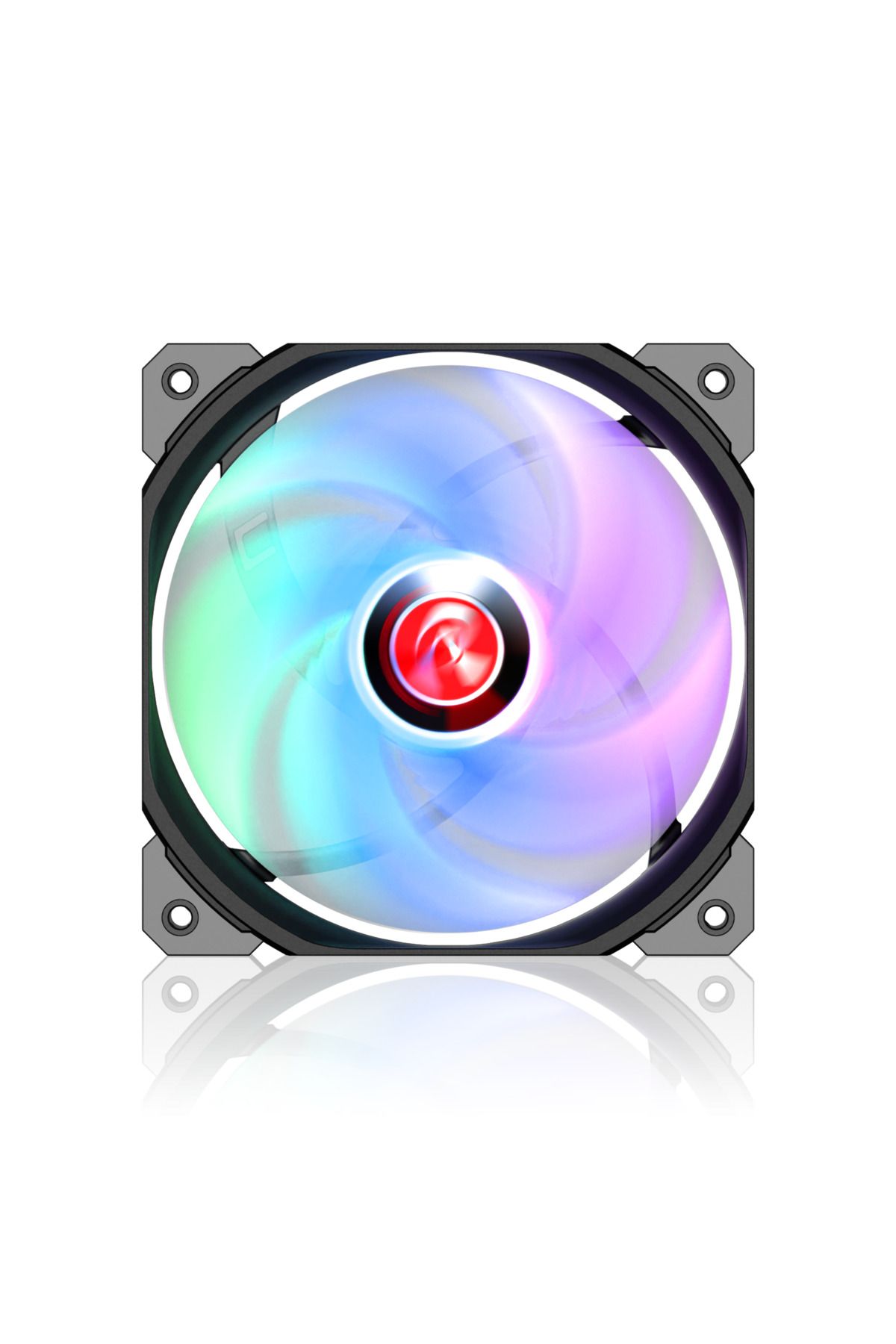 Raijintek 12 ARGB 2200RPM 67CFM Yüksek Performans 12cm PWM Kasa Fanı - (0R40B00256)