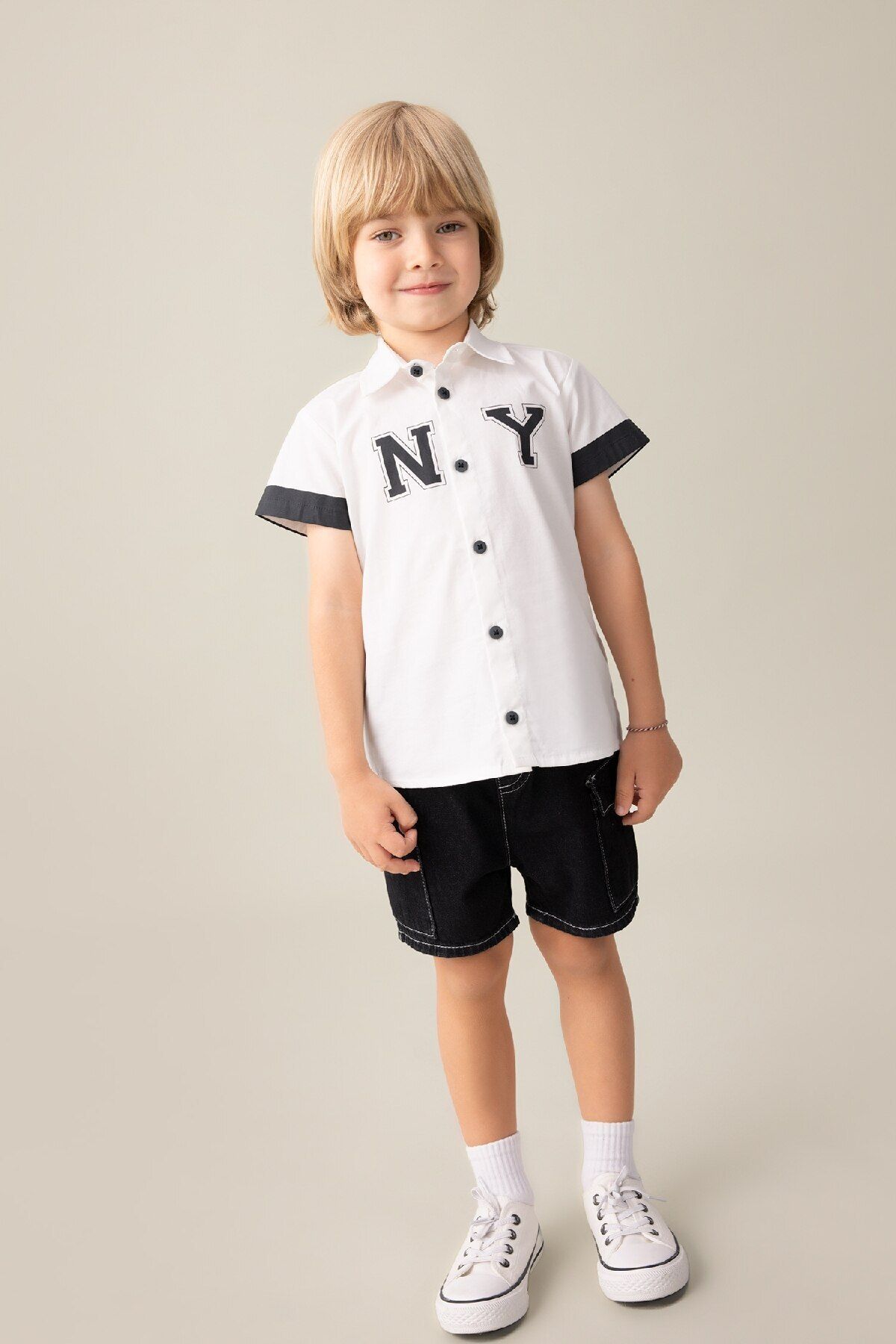 Defacto Erkek Bebek Jean Şort B6750a524sm