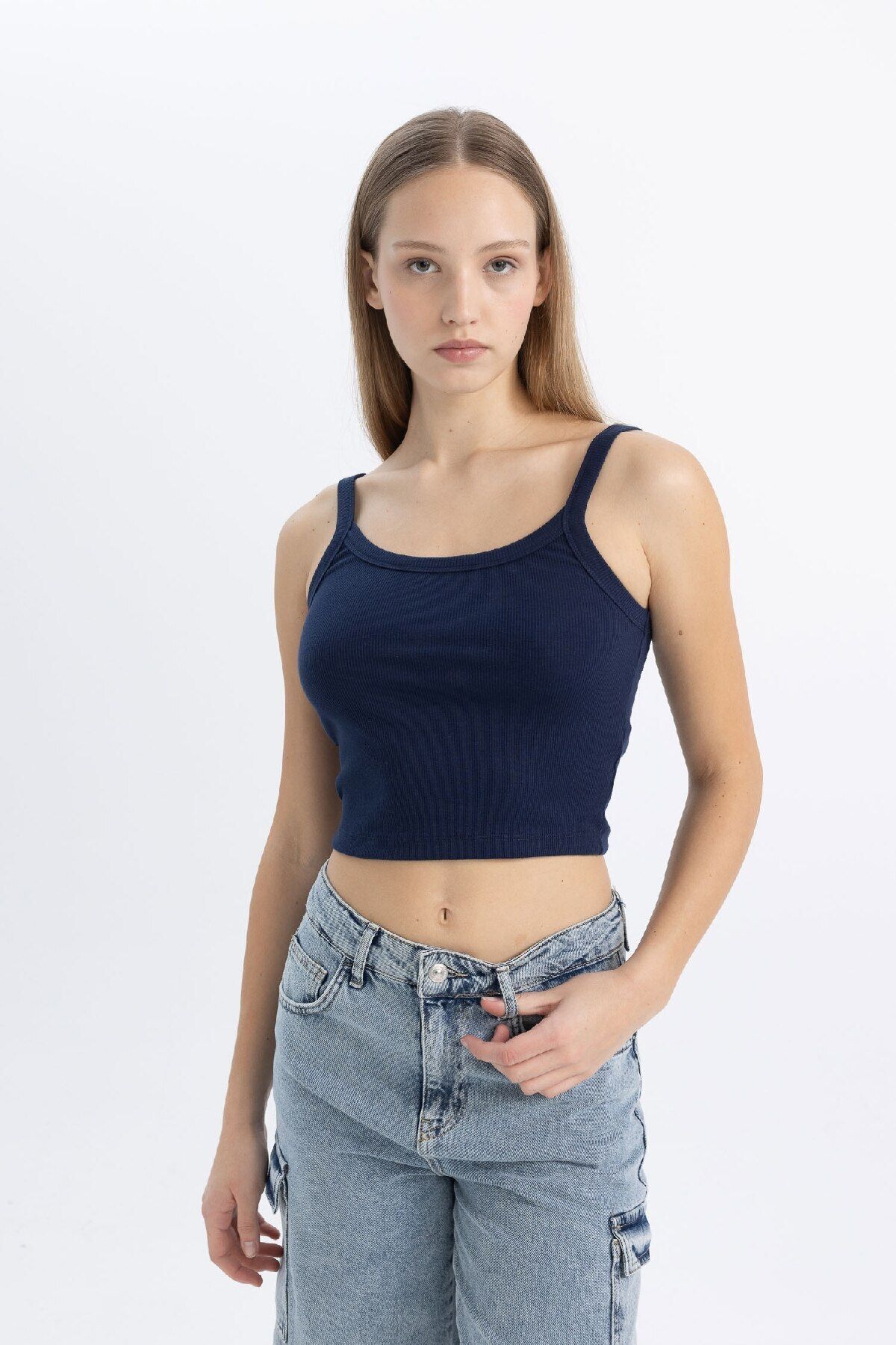 Defacto Coool Fitted Fitilli Kaşkorse Basic Atlet B0563ax24sm