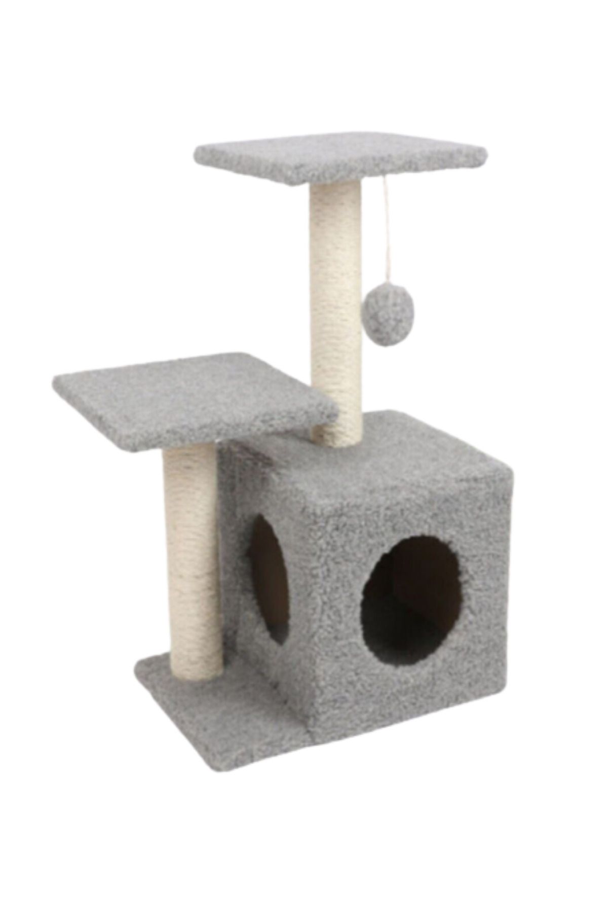 Petilux Çift Stepli Yuvalı Kedi Tırmalaması Ptlx-0064