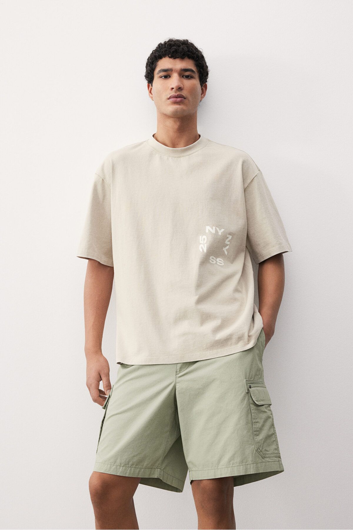 H&M Kargo Şort Relaxed Fit