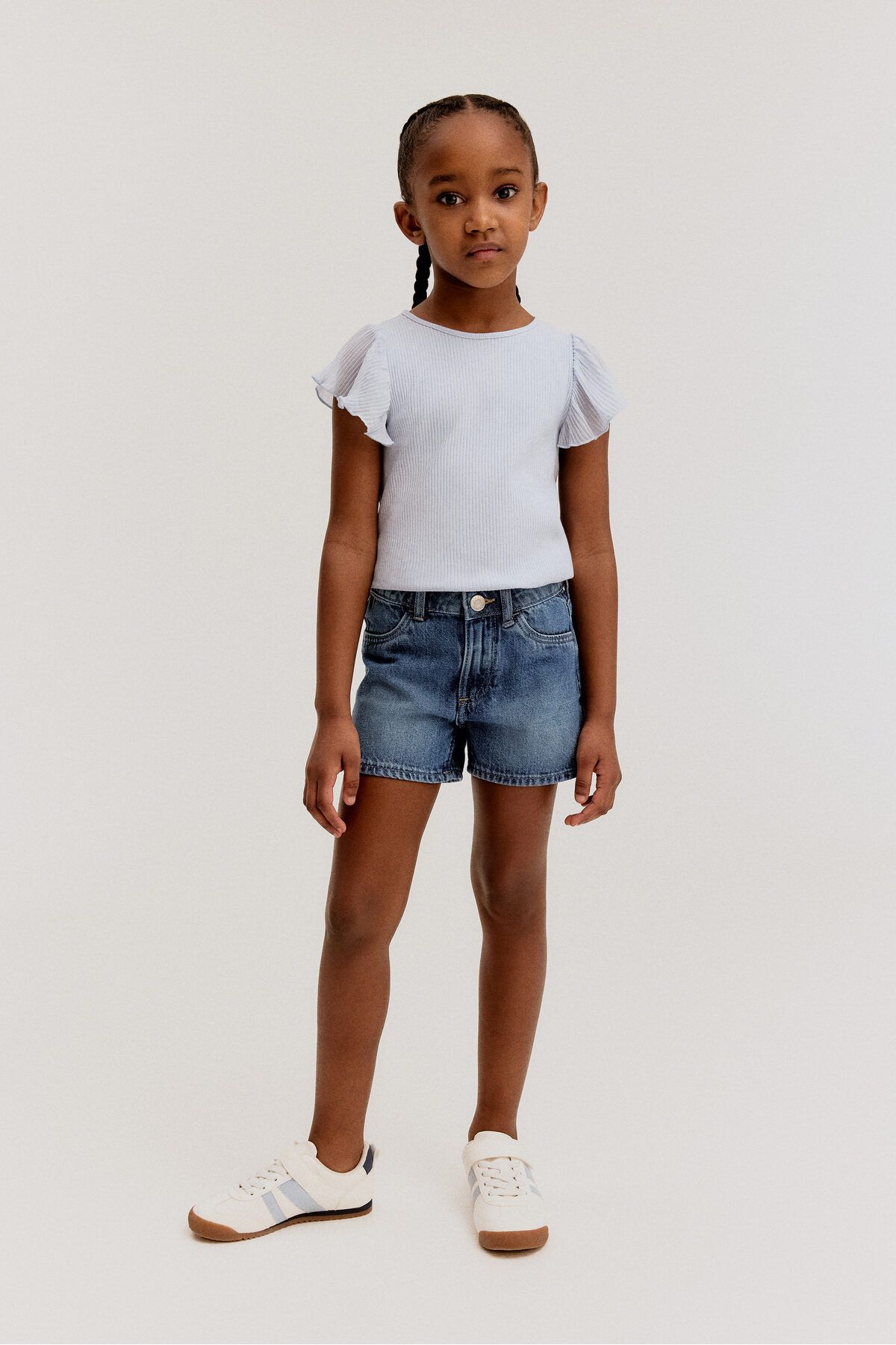 H&M Süper Streç Kot Şort