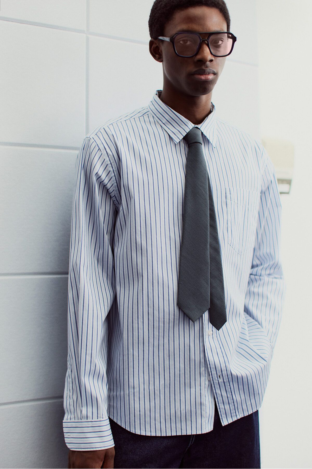 H&M Poplin Gömlek Regular Fit