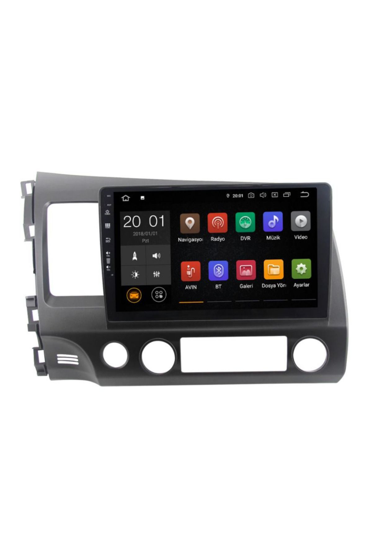 Navimex Honda Civic FD6 Uyumlu Araç Multimedya Android Ekran Radyo Navigasyon Oem Double Teyp 2+16 NAV-9914