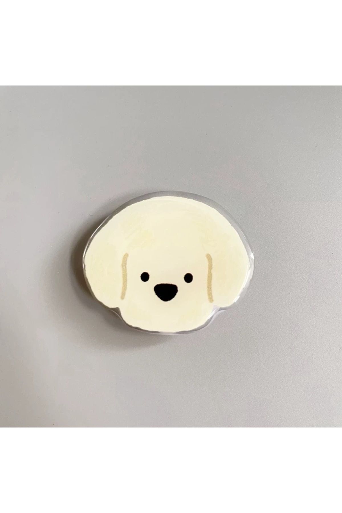 EDELFU Popsocket Telefon Tutacağı Köpek Desenli Sevimli Yapışkanlı Masaüstü Stand için Tutacak