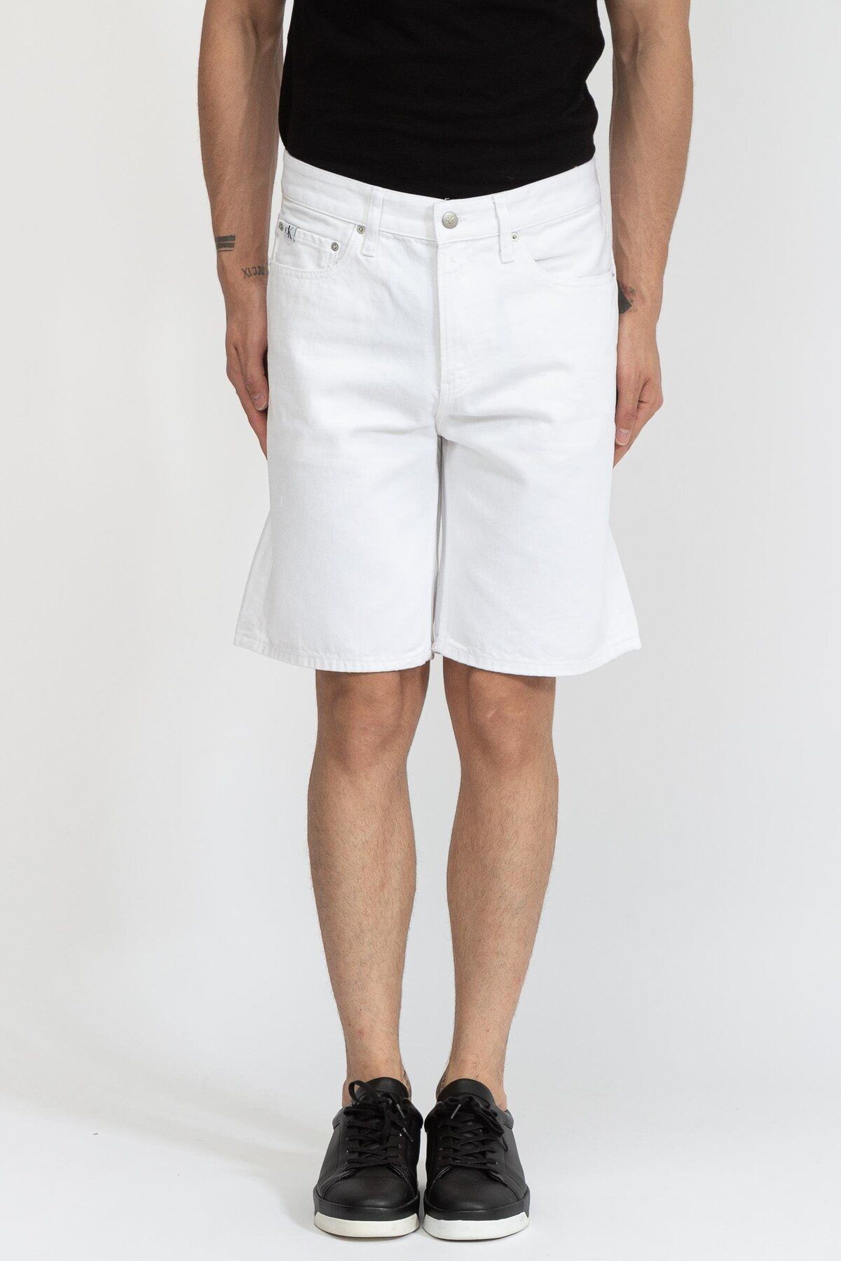 Calvin Klein 90s Straight Short Erkek Jean Şort