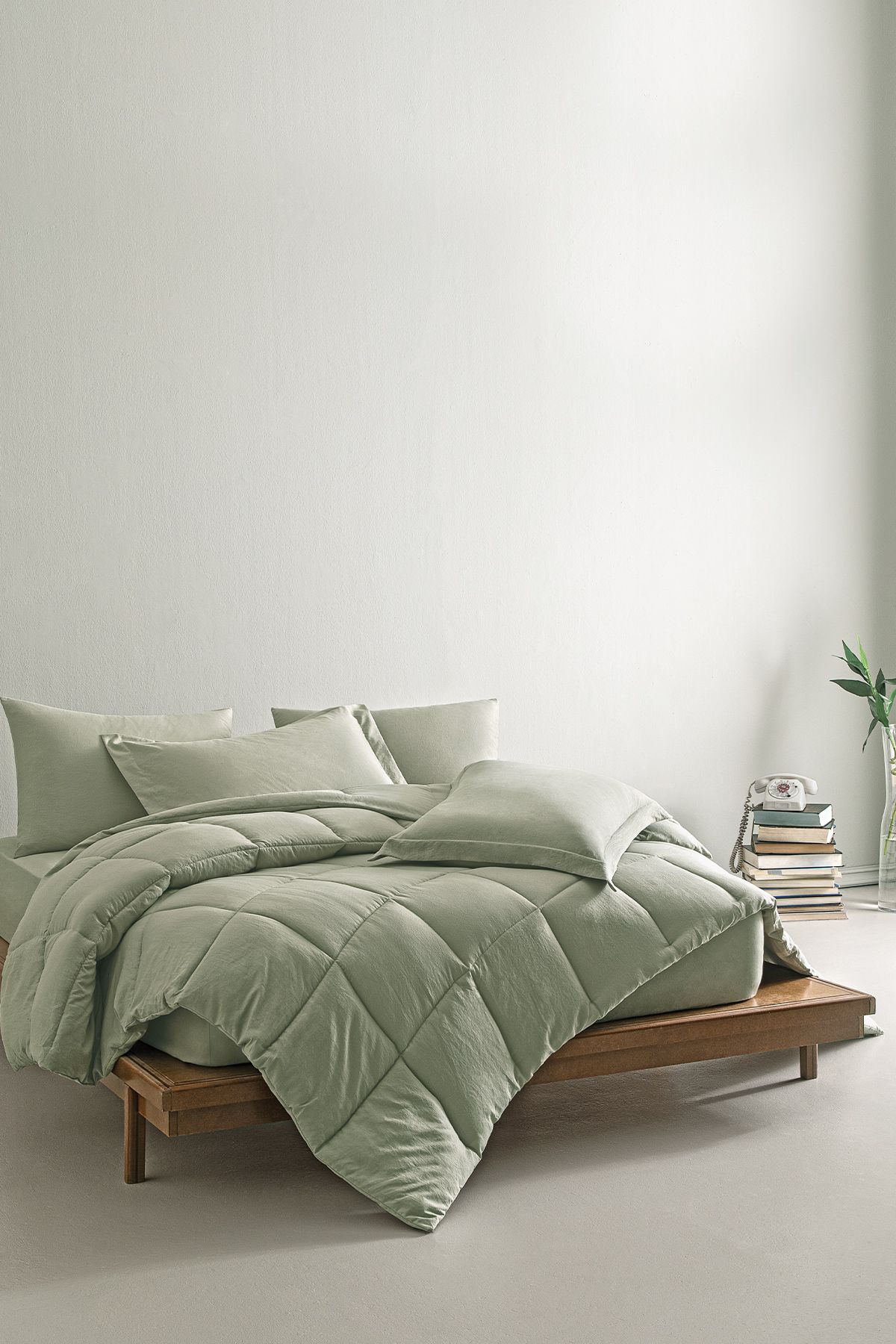Puffy Mabel Tek Kişilik Comfort Uyku Seti - Defne