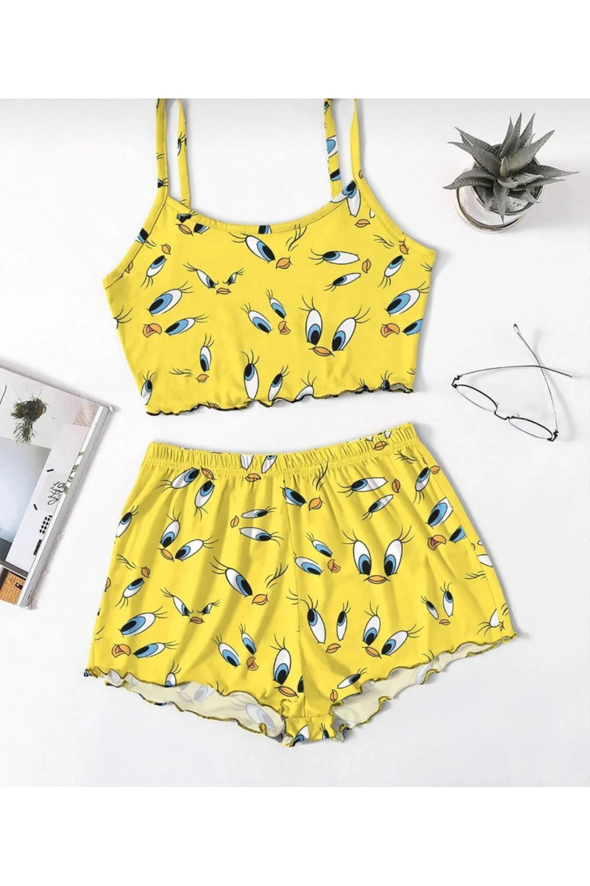 MODA Tweety soft pijama takım