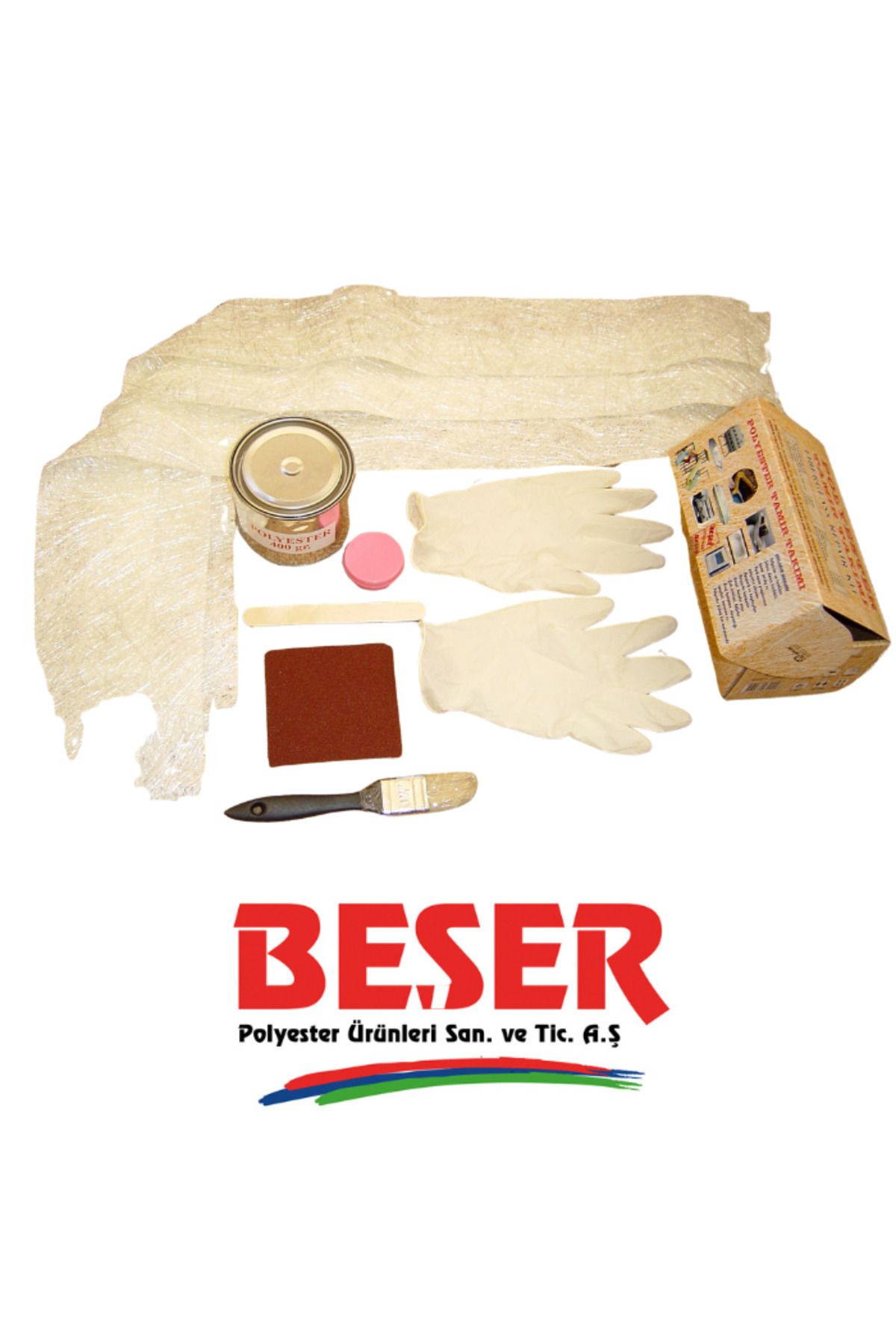 Beşer Polyester Polyester Tamir Takımı