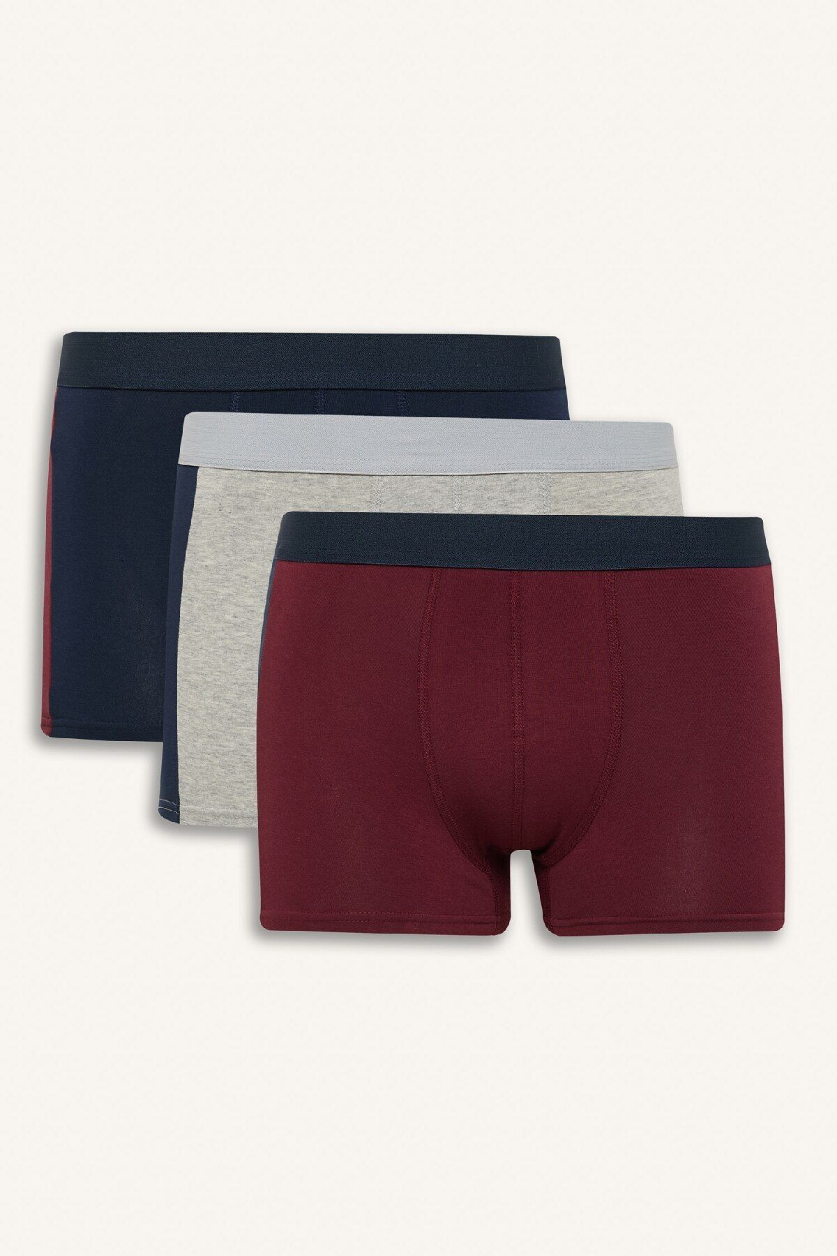 Defacto Regular Fit 3'lü Boxer E2917ax25sp