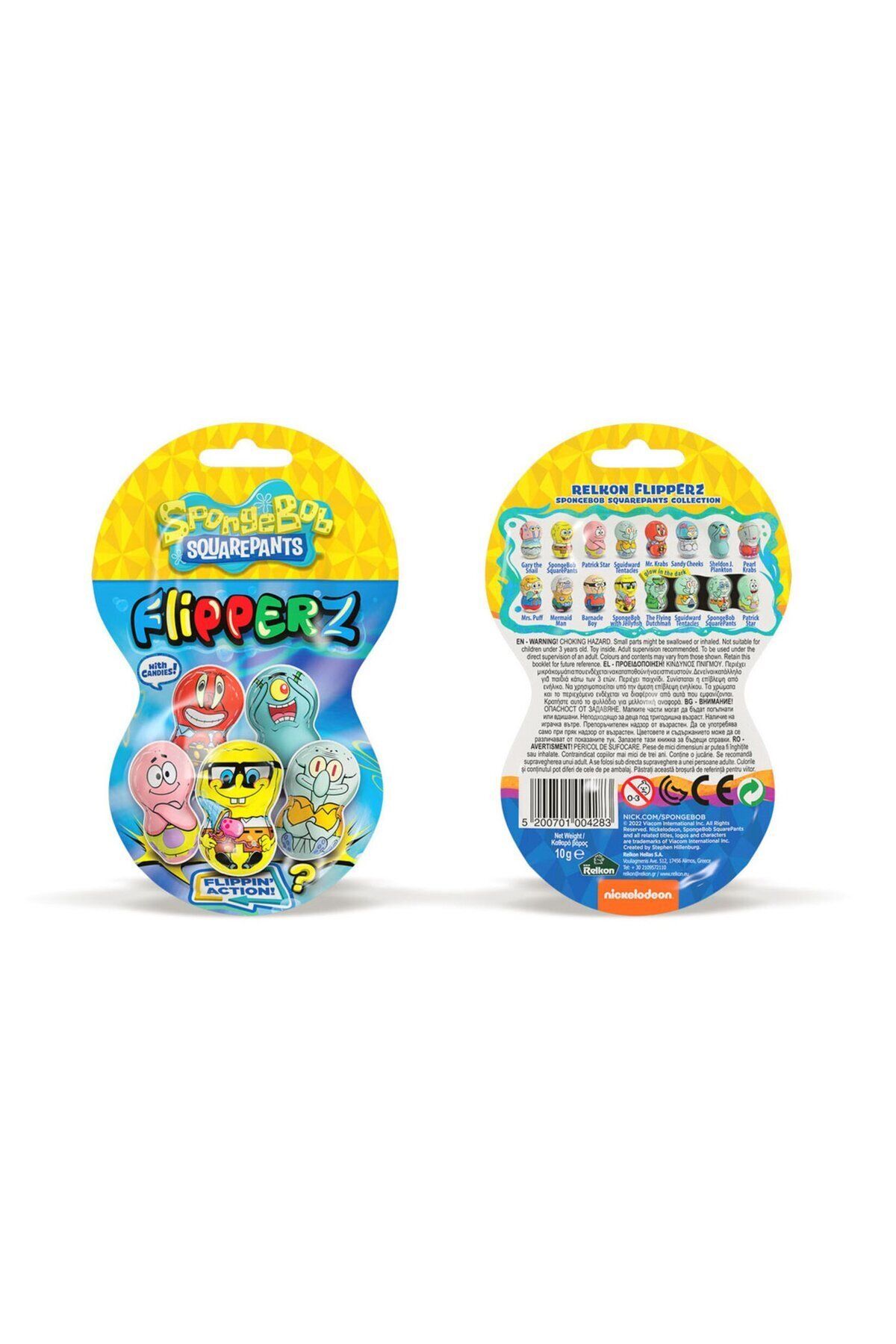 Unibon Flıpperz Sünger Bob 10 G Adet