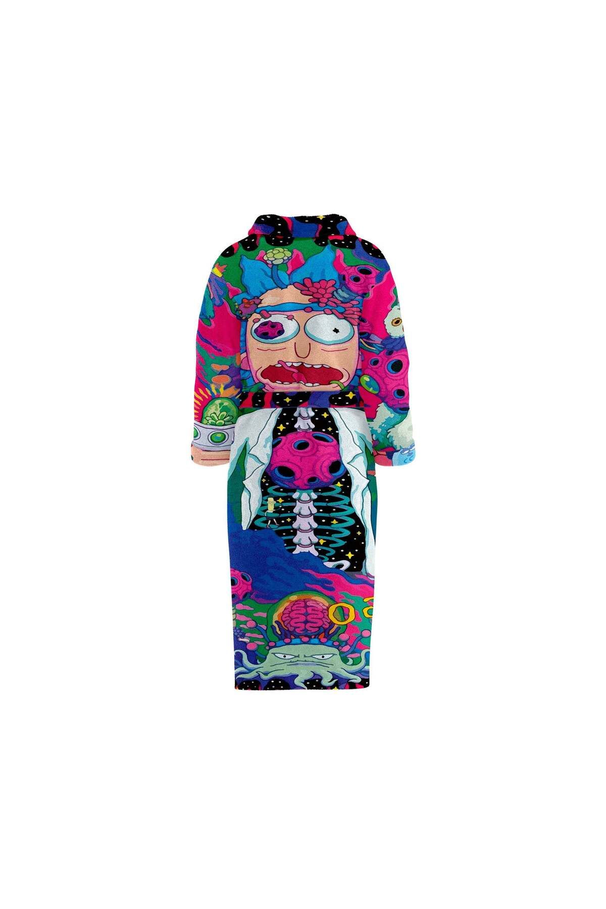 The Lucid Lab Rick and Morty Cozy Bornoz