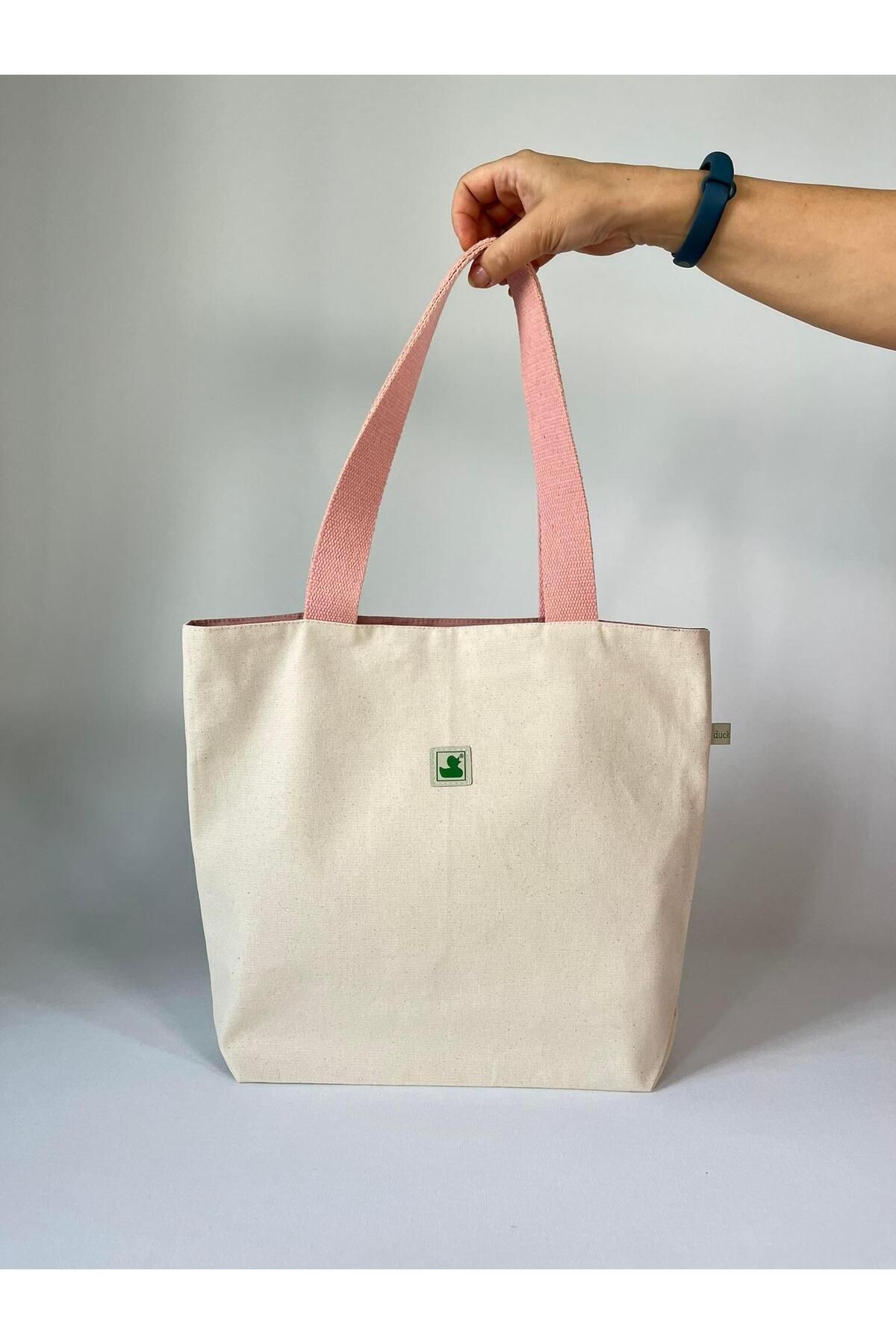 duck ist Pembe Shopper Bag