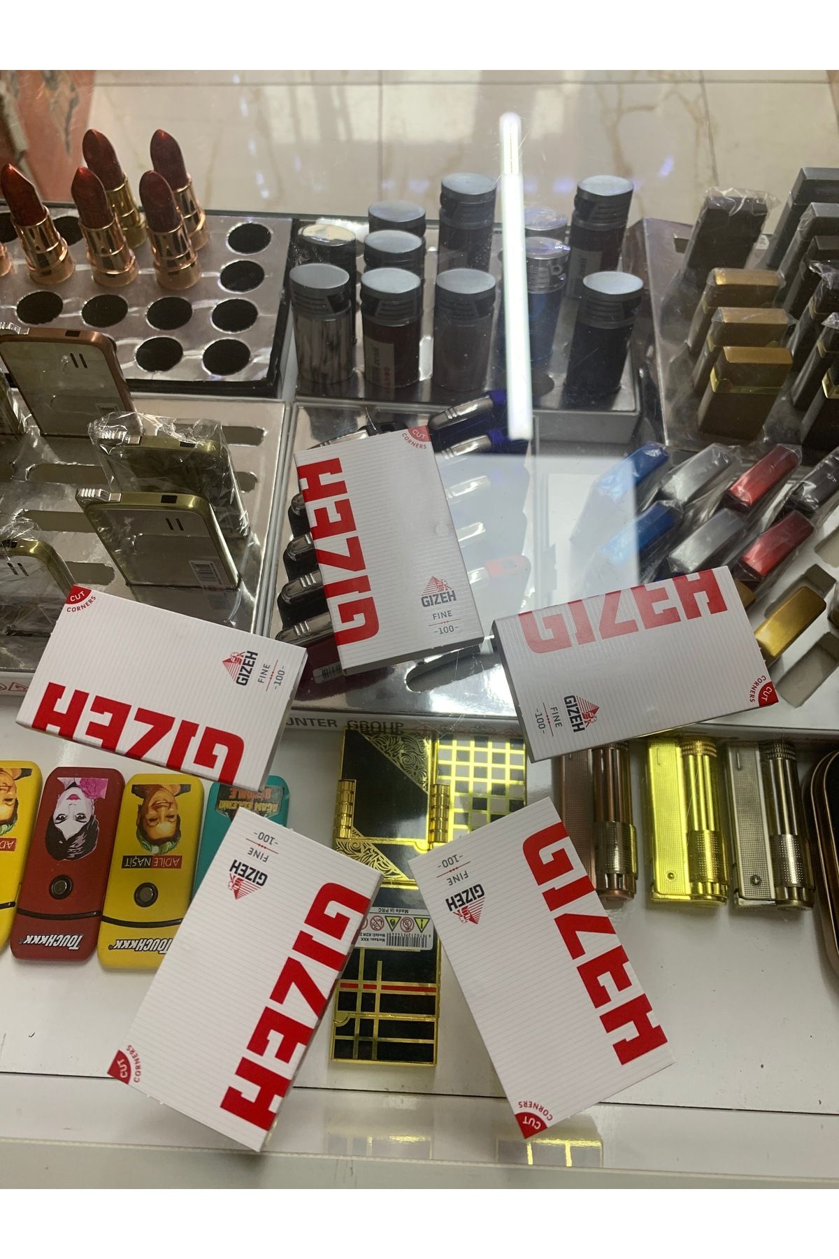 Gizeh Çiftli kırmızı 5 adet kâğıt
