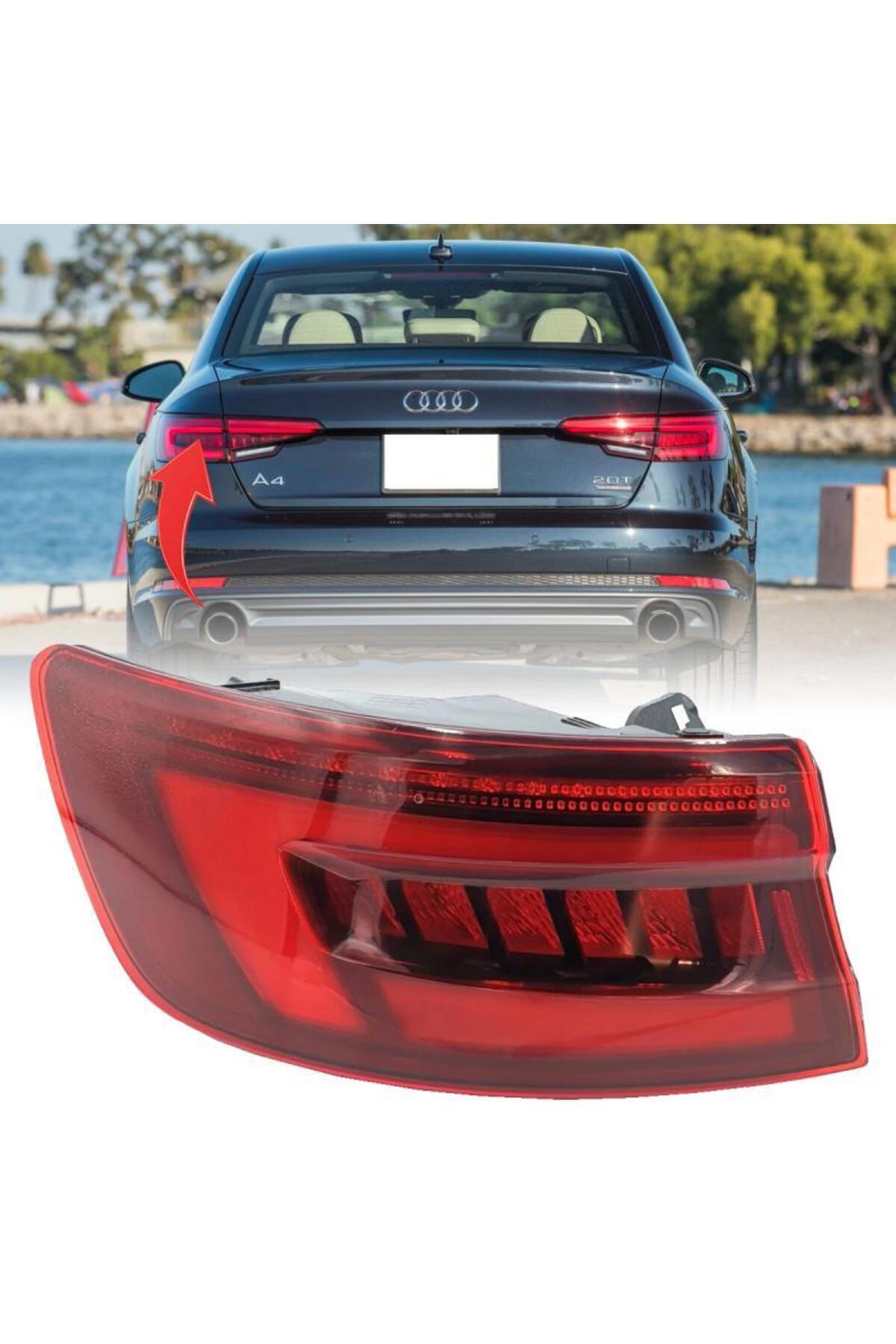 Audi A4 B9 Ledli Sol Dış Stop Lambası Koyu 2016-2021 8W5945091G
